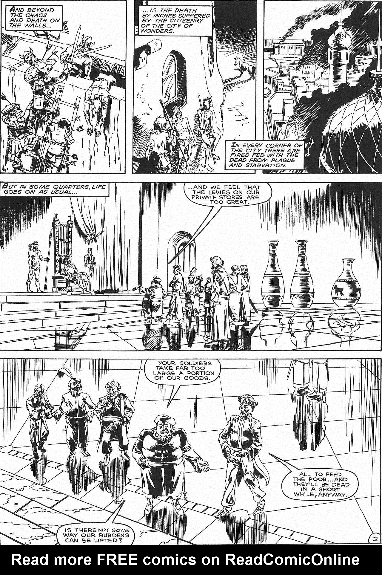 The Savage Sword Of Conan Issue #213 - Page 56