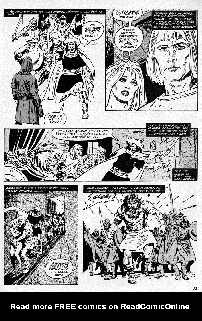 The Savage Sword Of Conan Issue #38 - Page 33