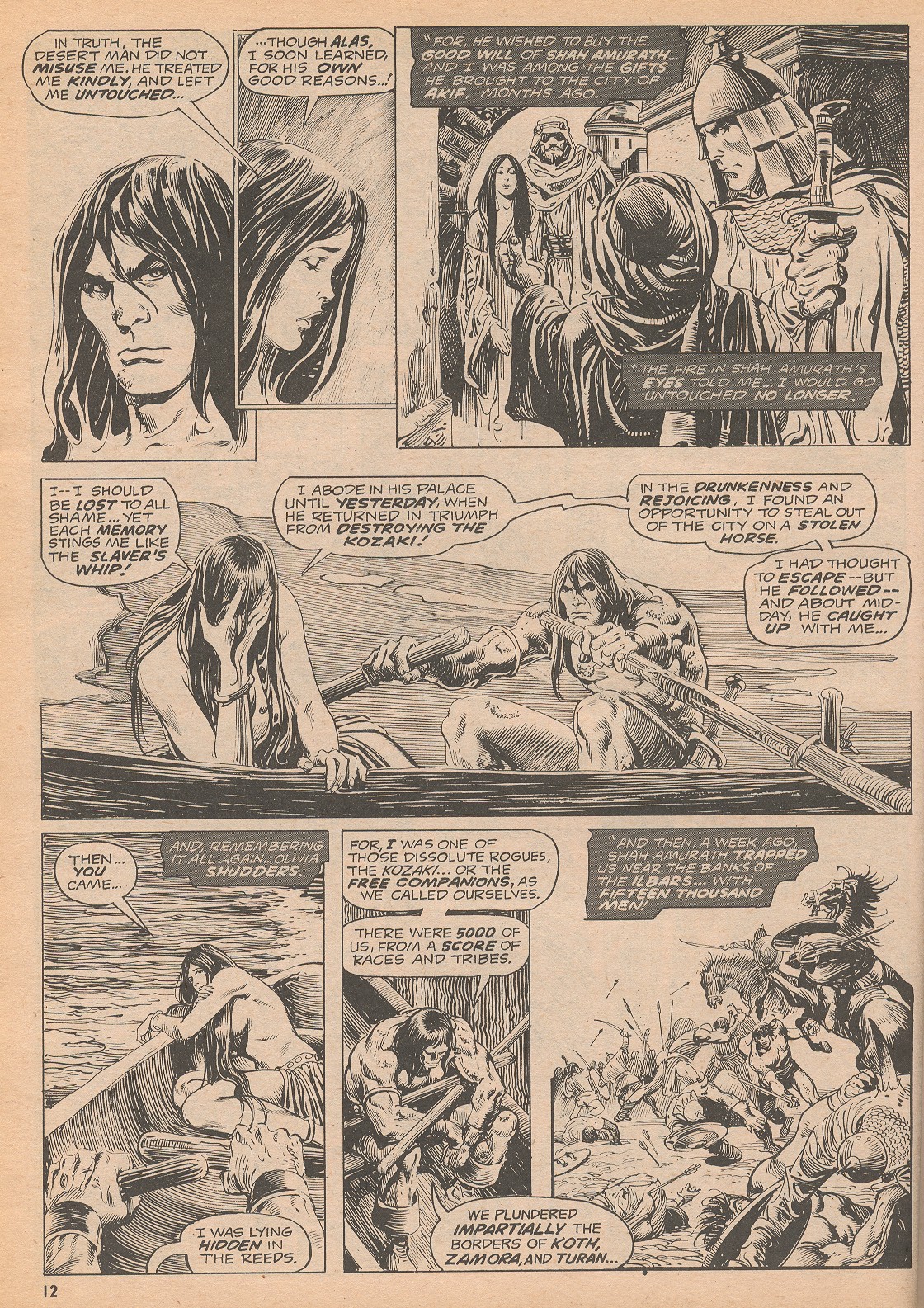 The Savage Sword Of Conan Issue #4 - Page 12
