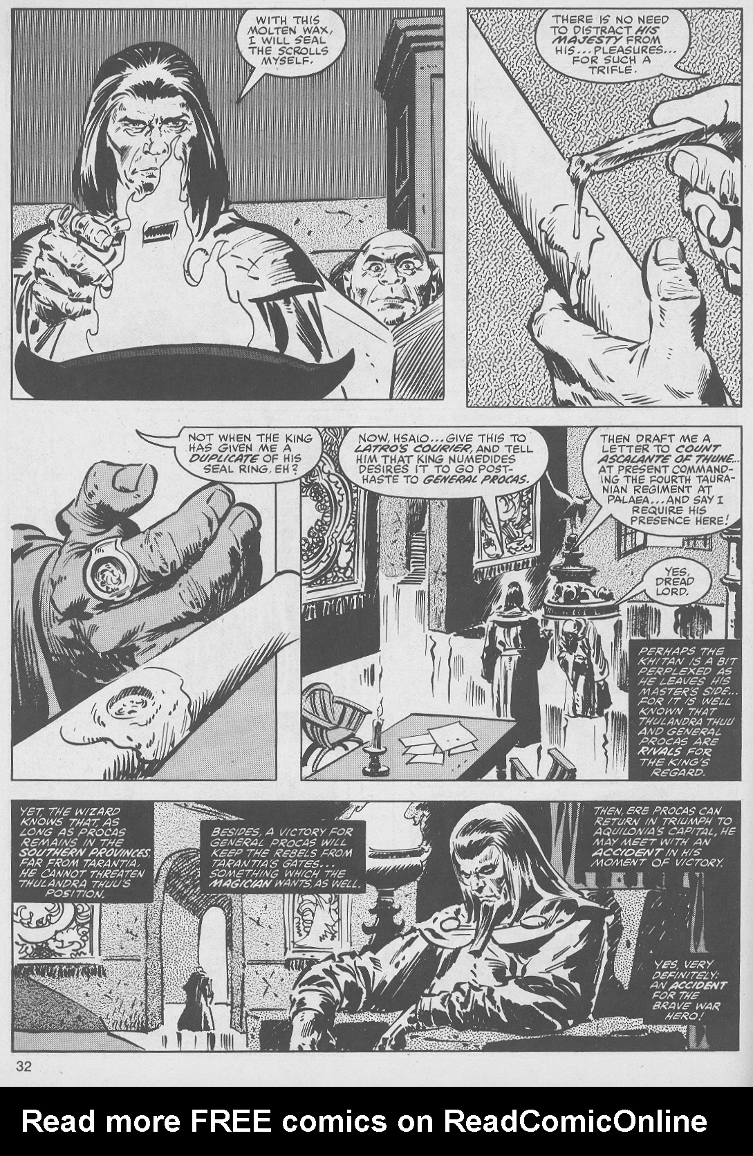 The Savage Sword Of Conan Issue #49 - Page 32