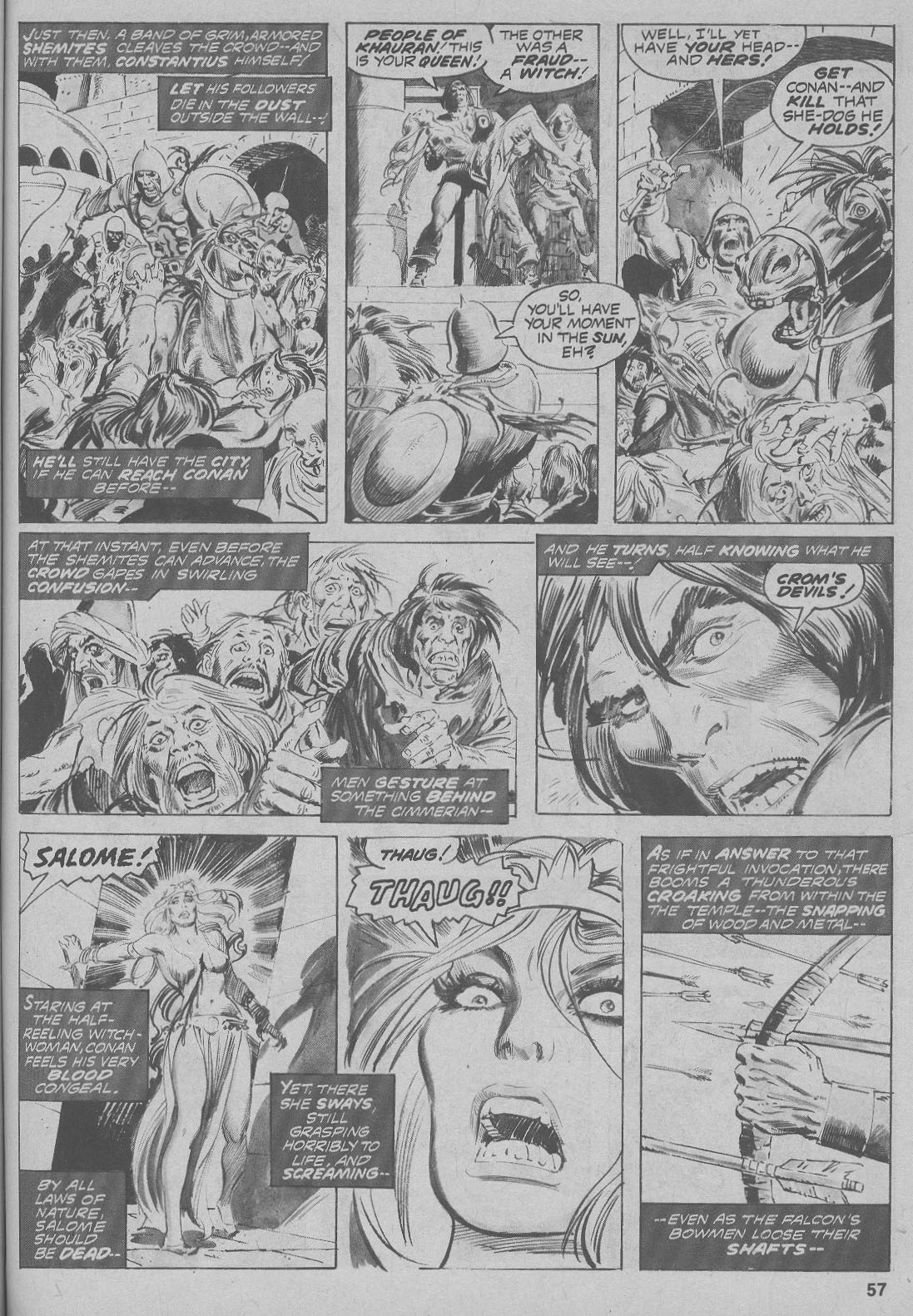 The Savage Sword Of Conan Issue #5 - Page 57