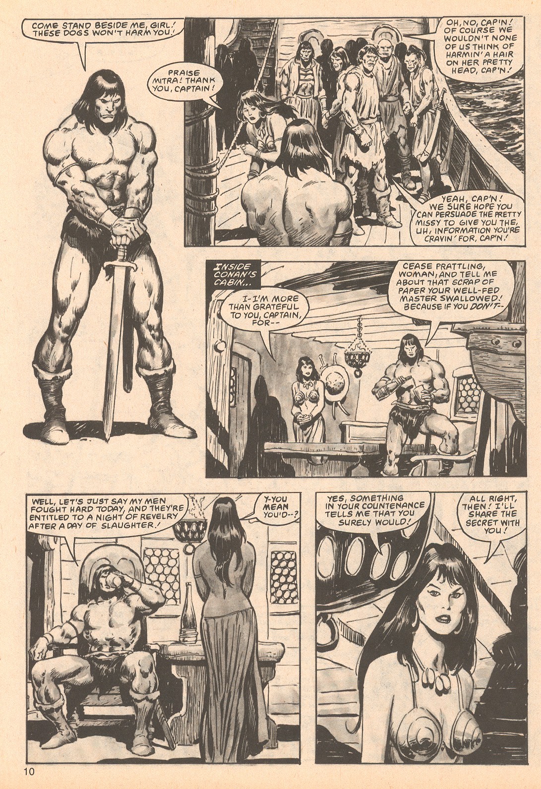 The Savage Sword Of Conan Issue #62 - Page 10