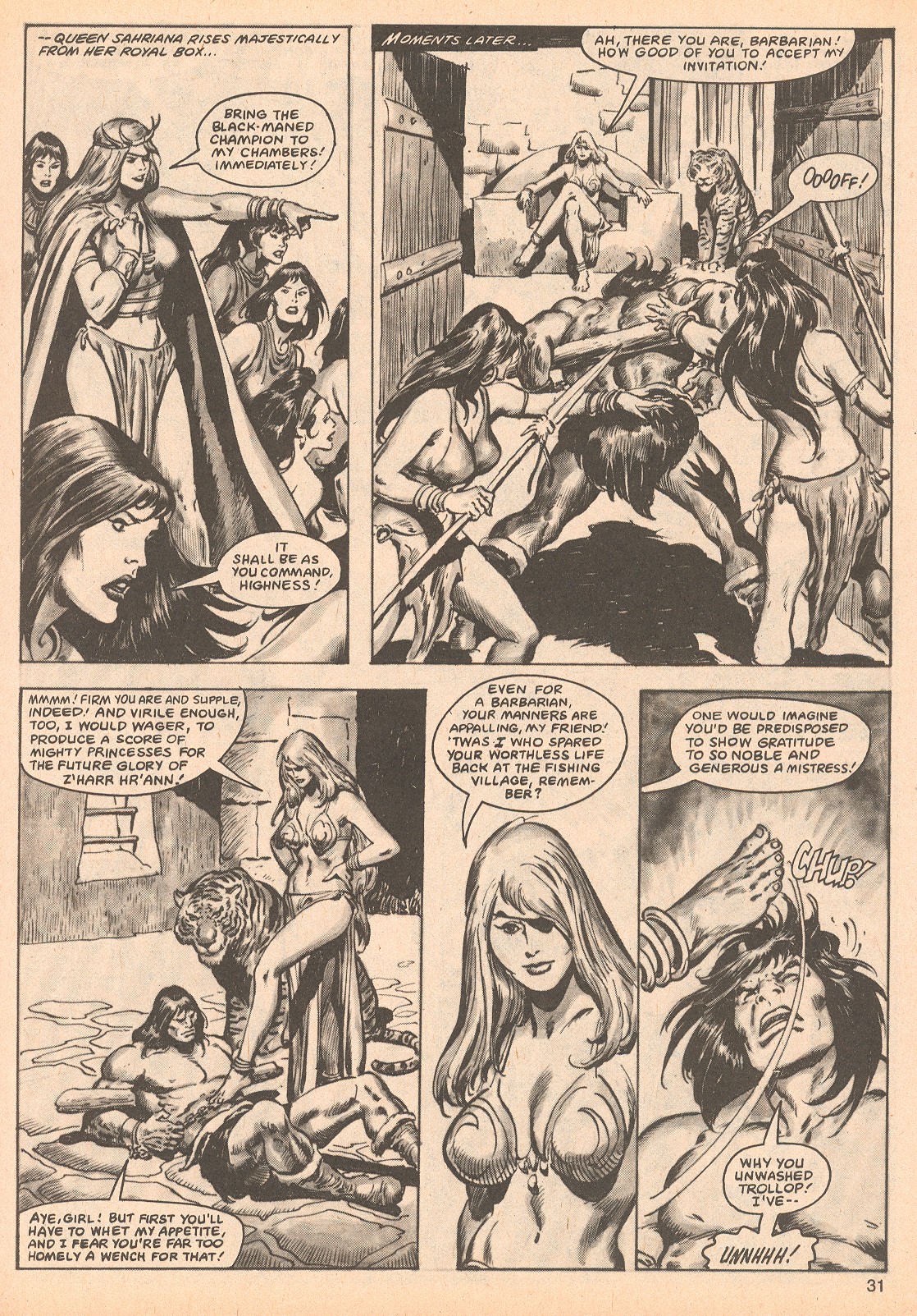 The Savage Sword Of Conan Issue #62 - Page 31