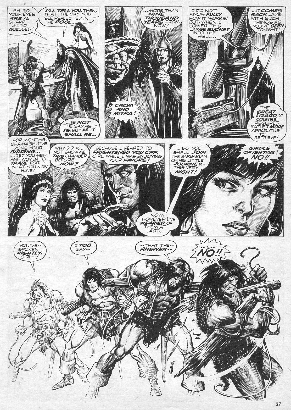 The Savage Sword Of Conan Issue #7 - Page 27