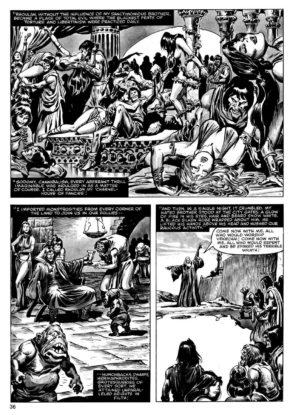The Savage Sword Of Conan Issue #72 - Page 36