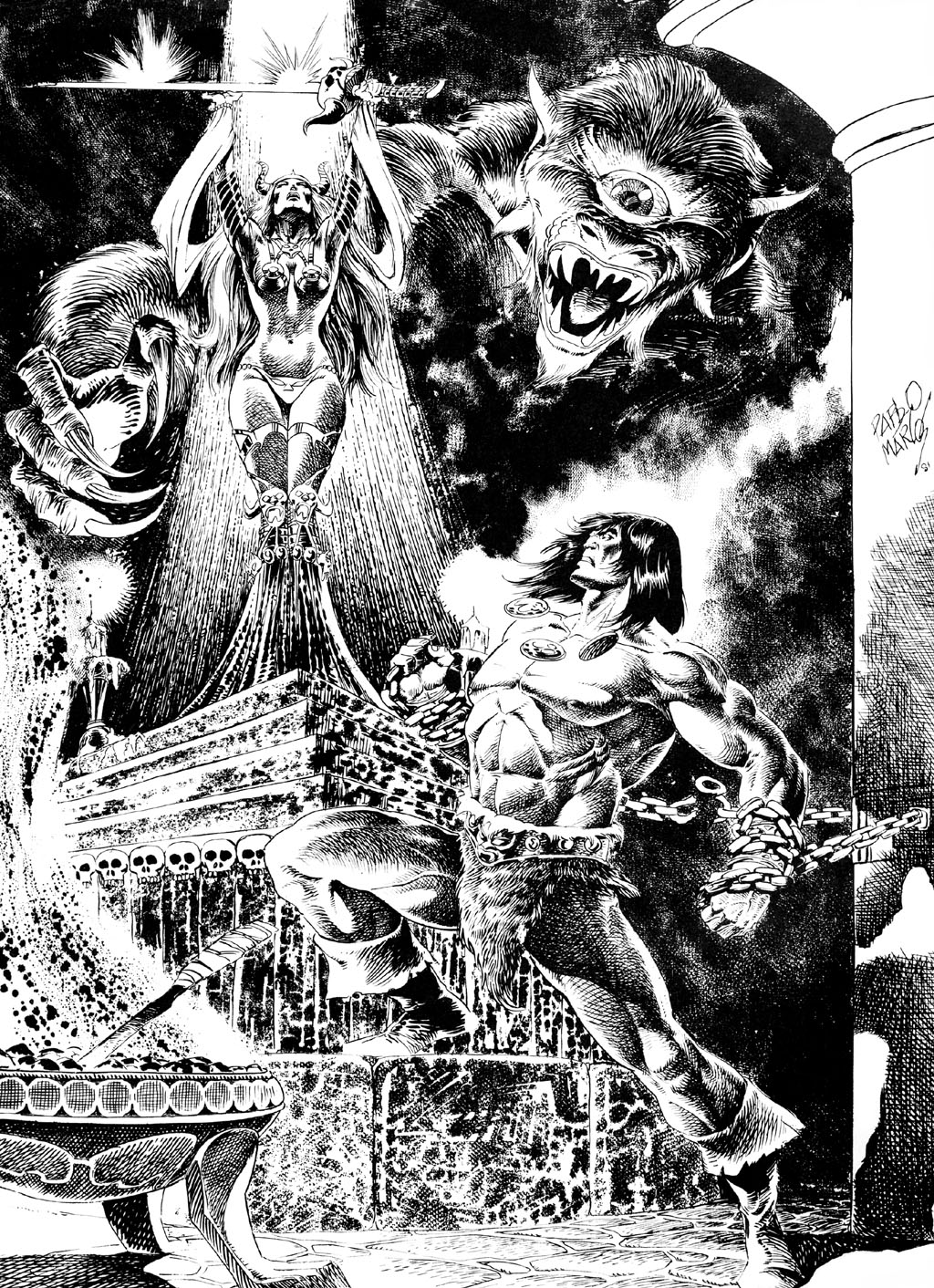 The Savage Sword Of Conan Issue #73 - Page 2