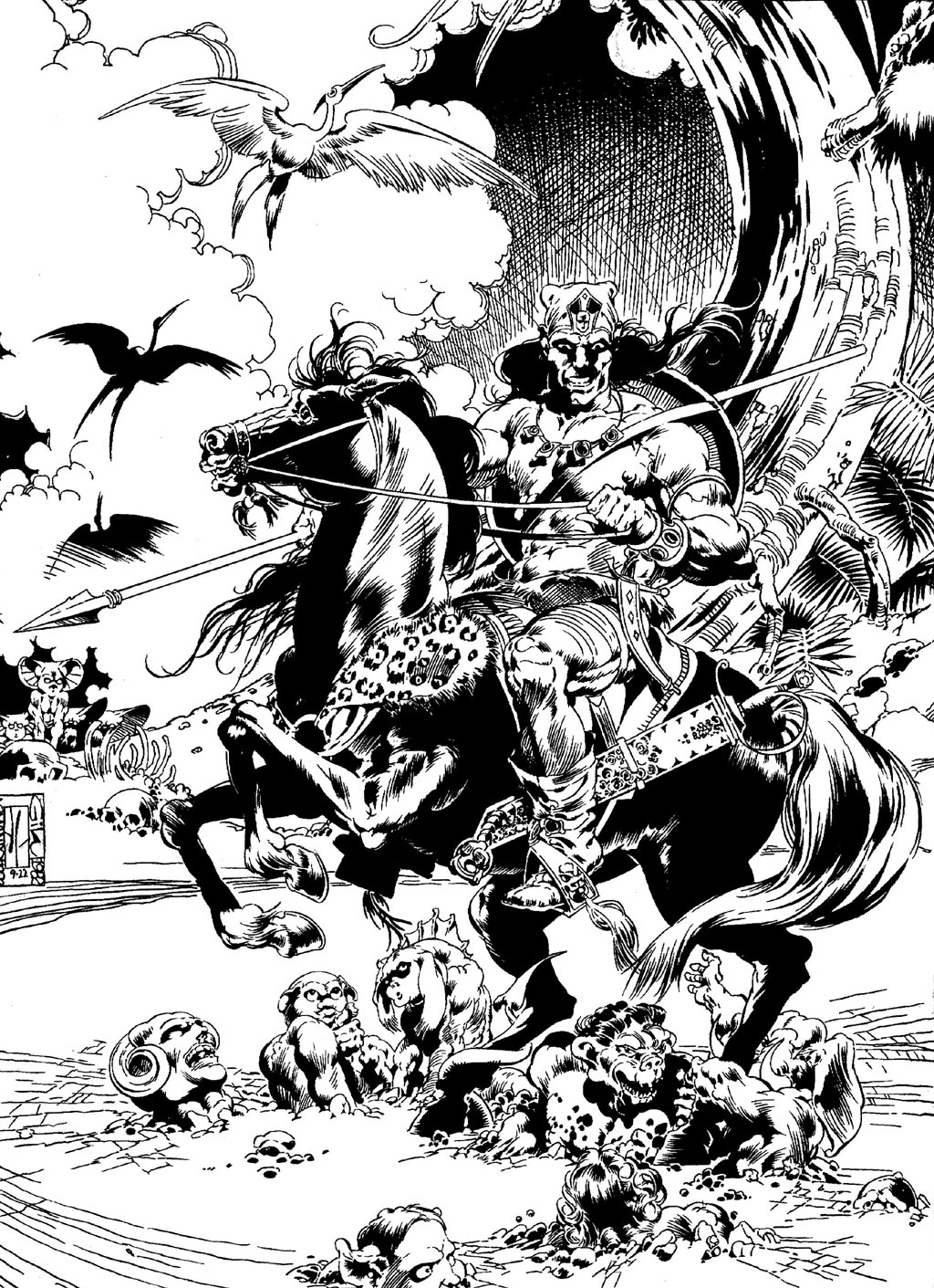 The Savage Sword Of Conan Issue #85 - Page 2