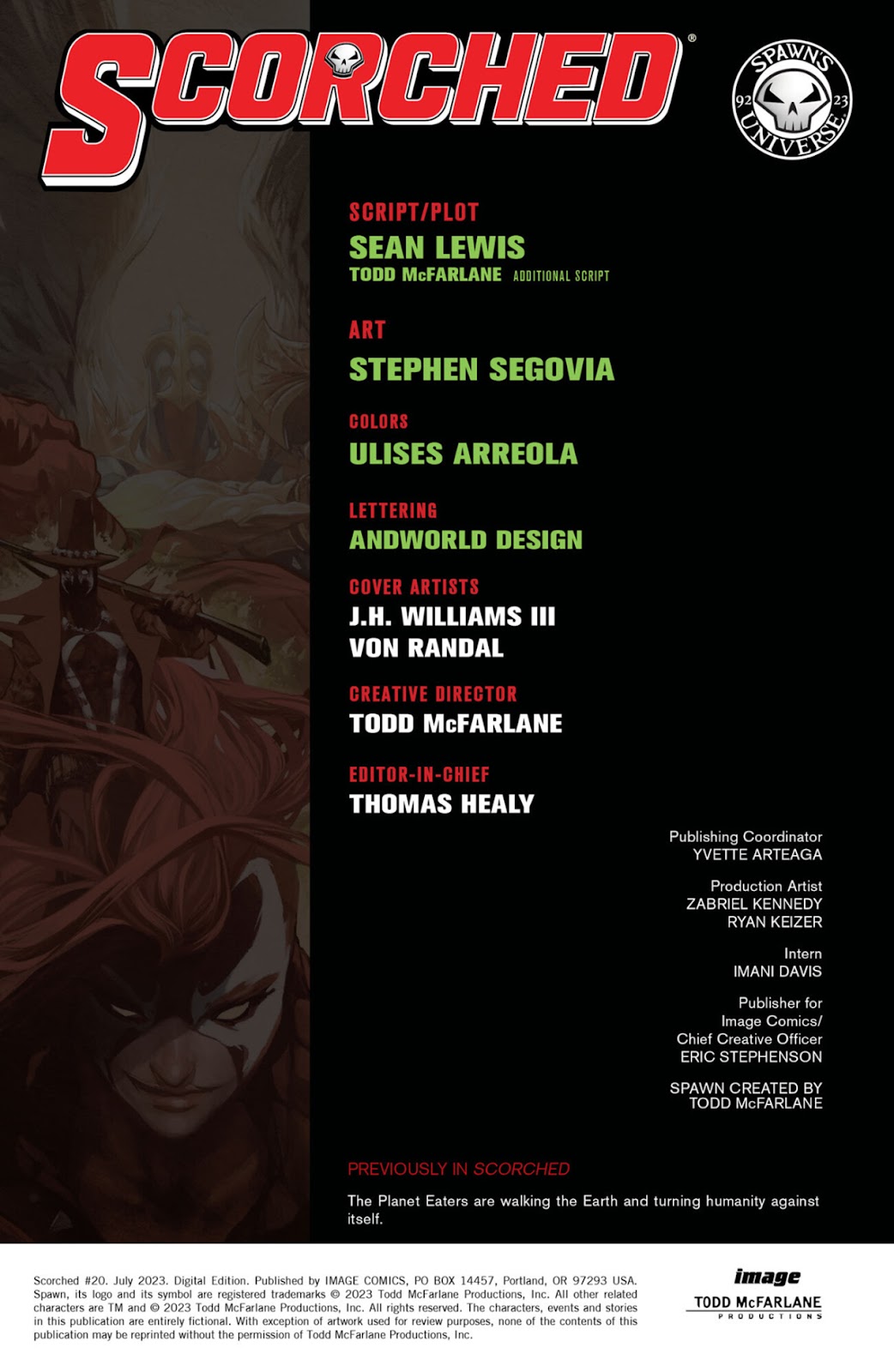 The Scorched Issue #20 - Page 3