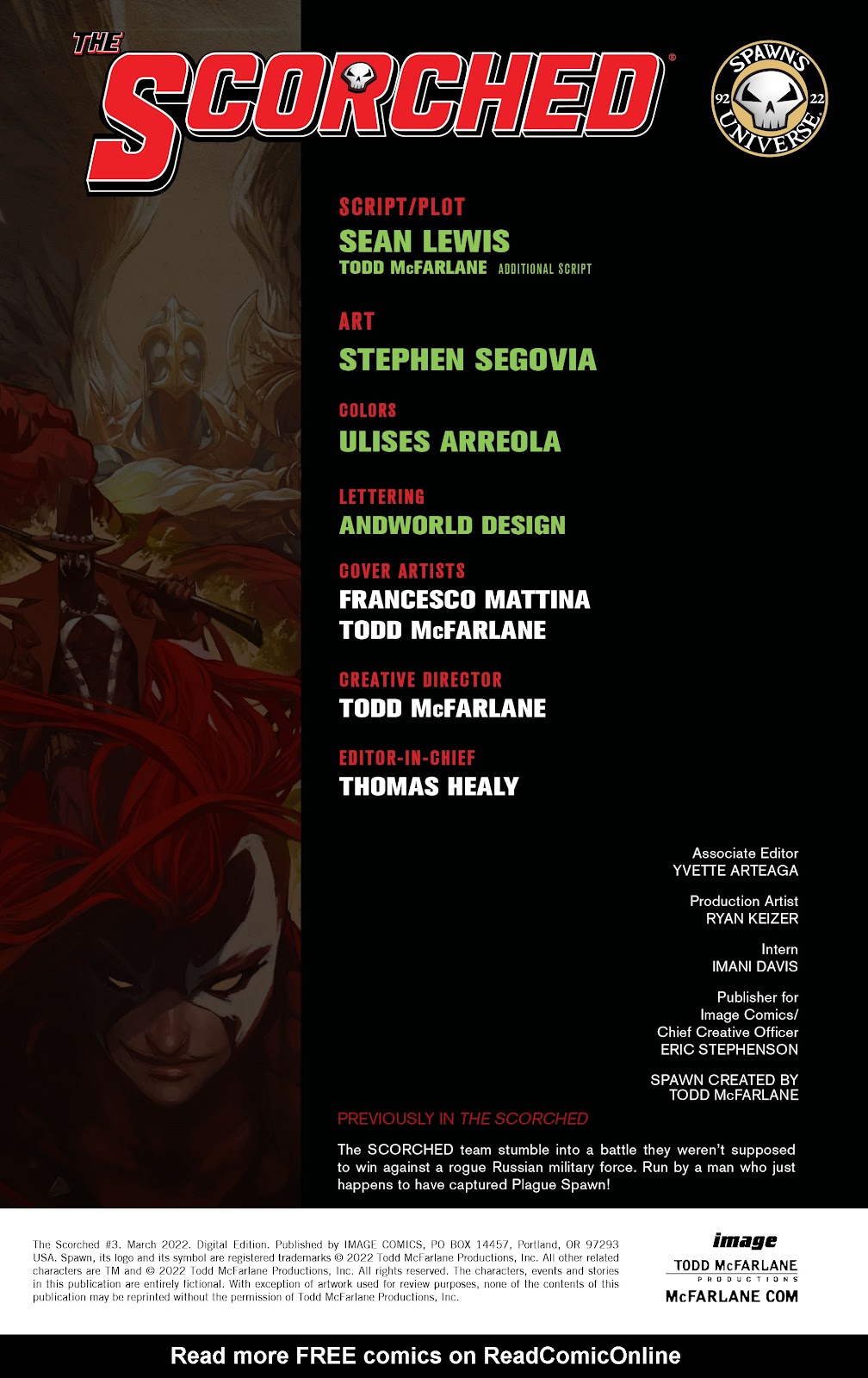 The Scorched Issue #3 - Page 3