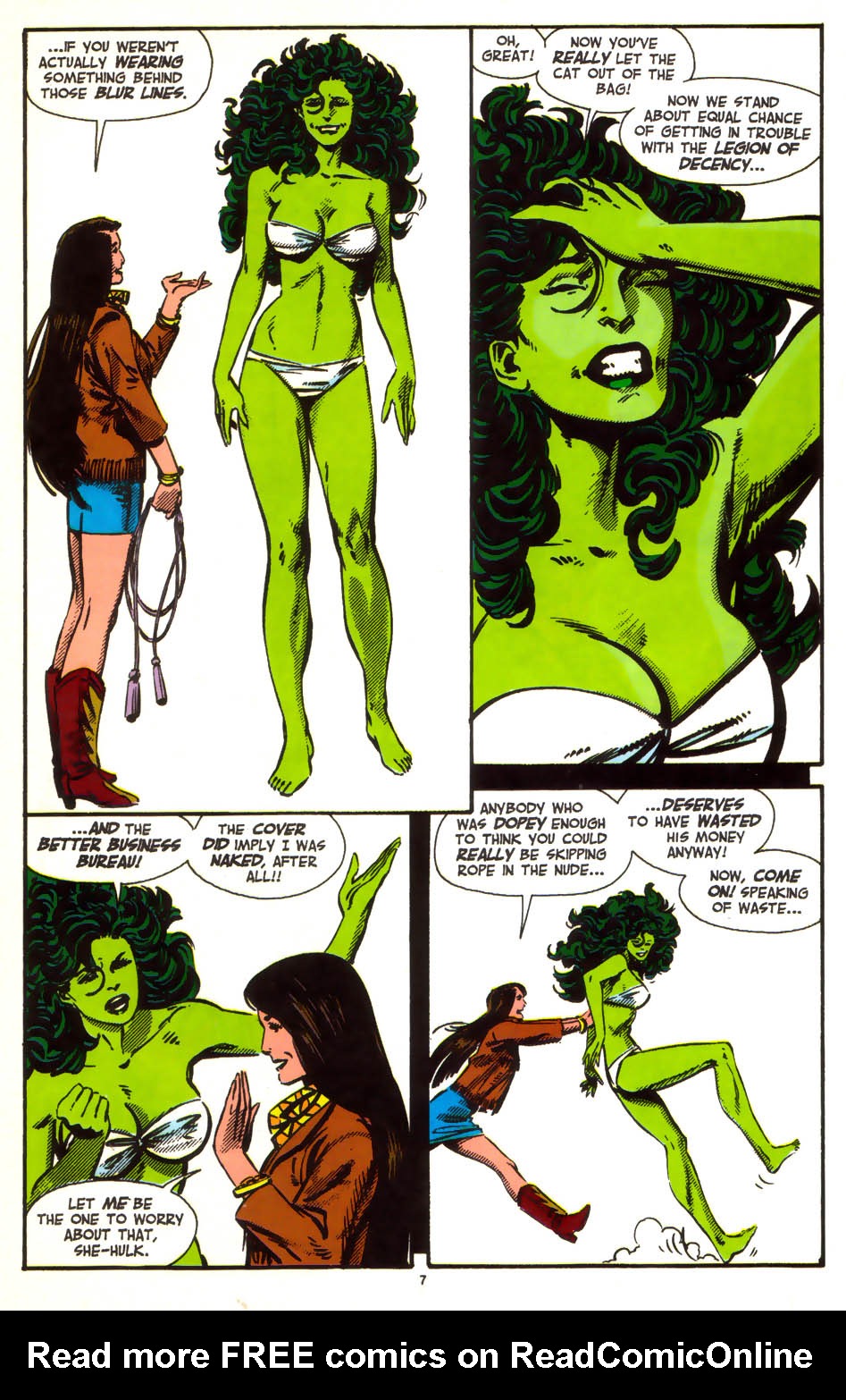 The Sensational She-Hulk Issue #40 - Page 7