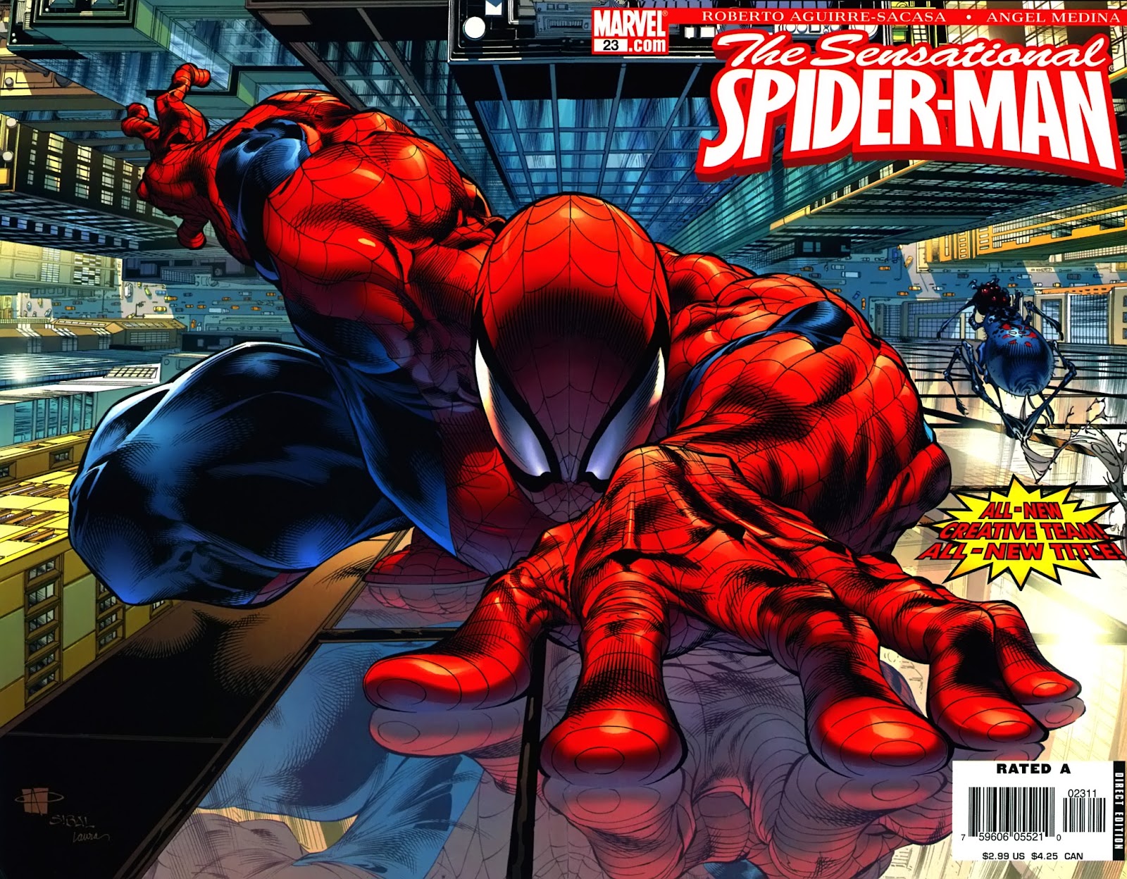 The Sensational Spider-Man (2006) Issue #23 - Page 1
