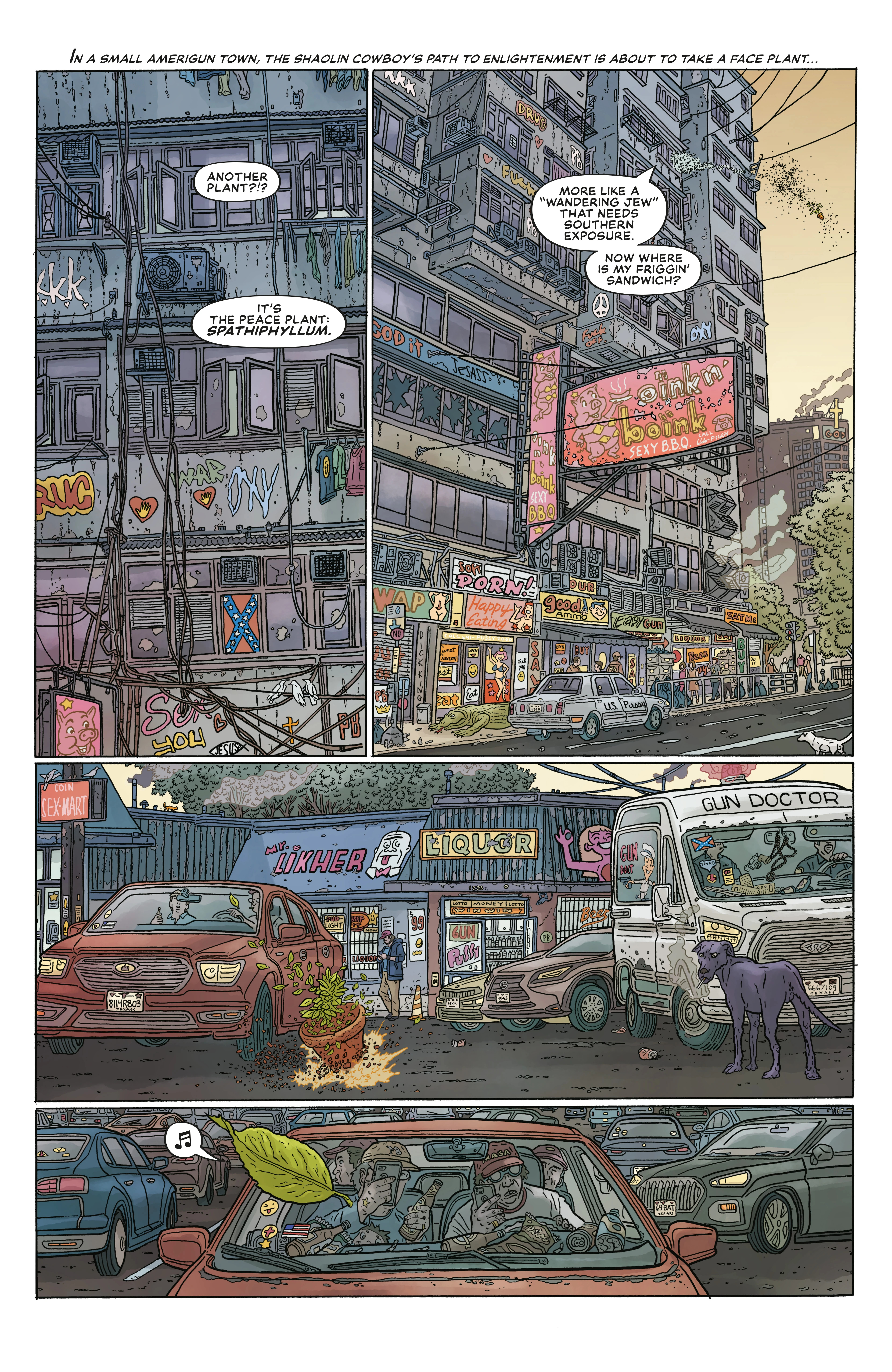 The Shaolin Cowboy: Staying A.I.Live Issue #1 - Page 3