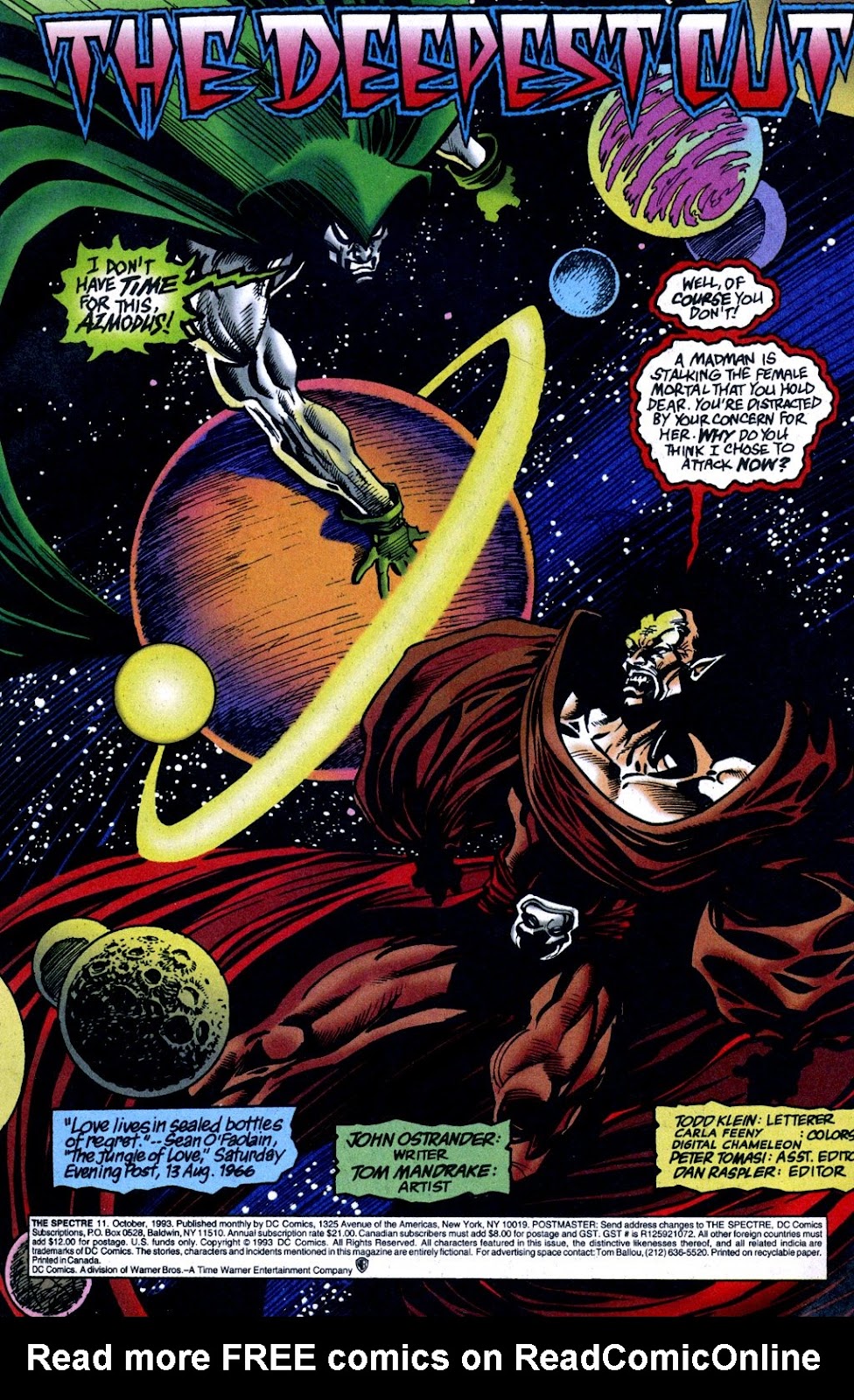 The Spectre (1992) Issue #11 - Page 2