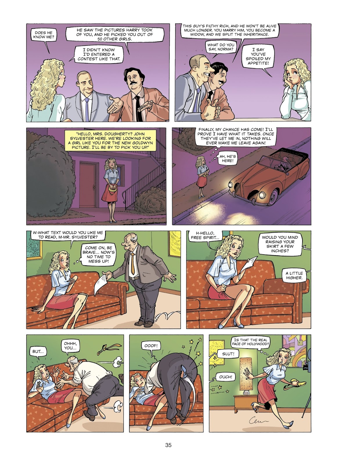 The Stars of History: Marilyn Monroe TPB - Page 35