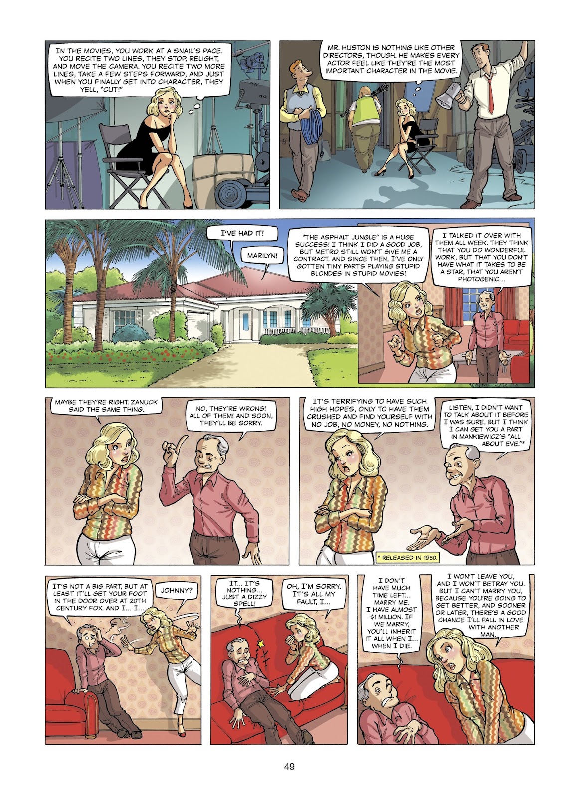 The Stars of History: Marilyn Monroe TPB - Page 49