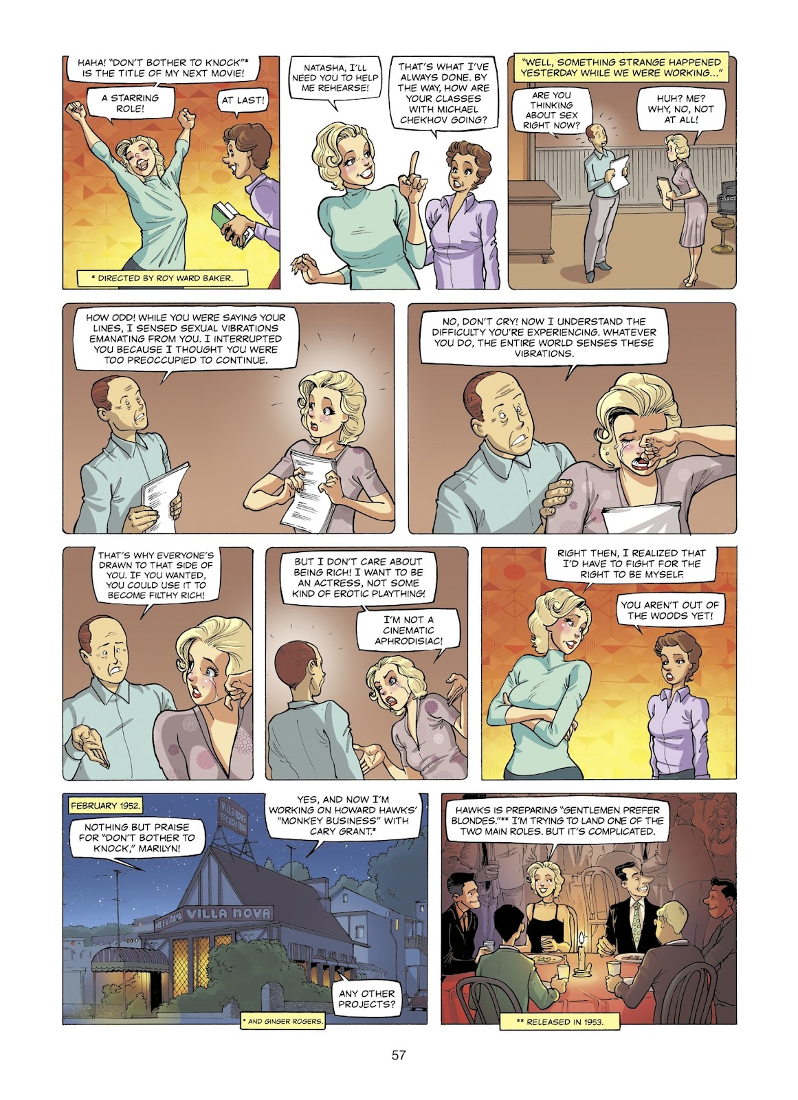 The Stars of History: Marilyn Monroe TPB - Page 57