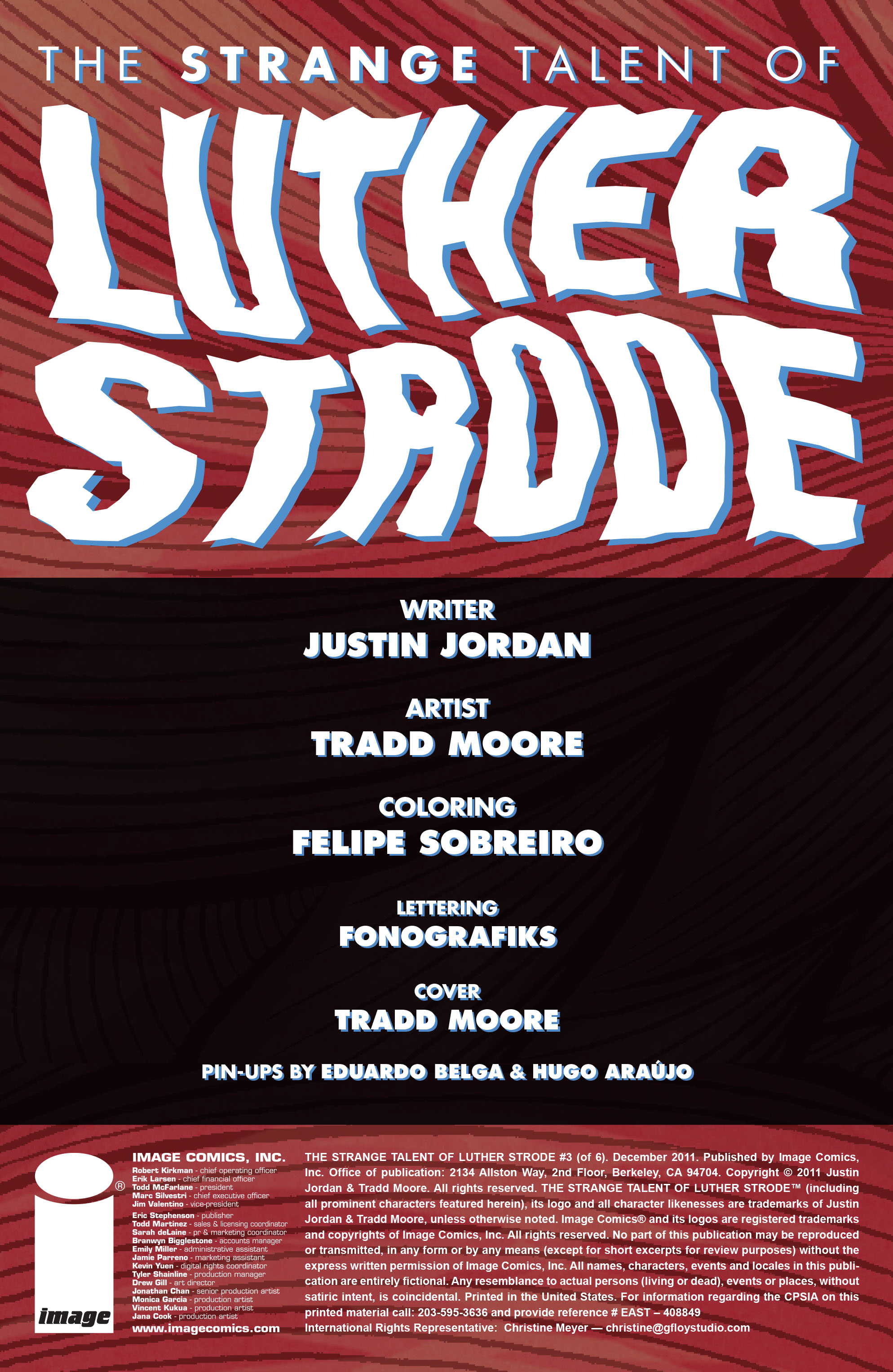 The Strange Talent of Luther Strode Issue #3 - Page 2