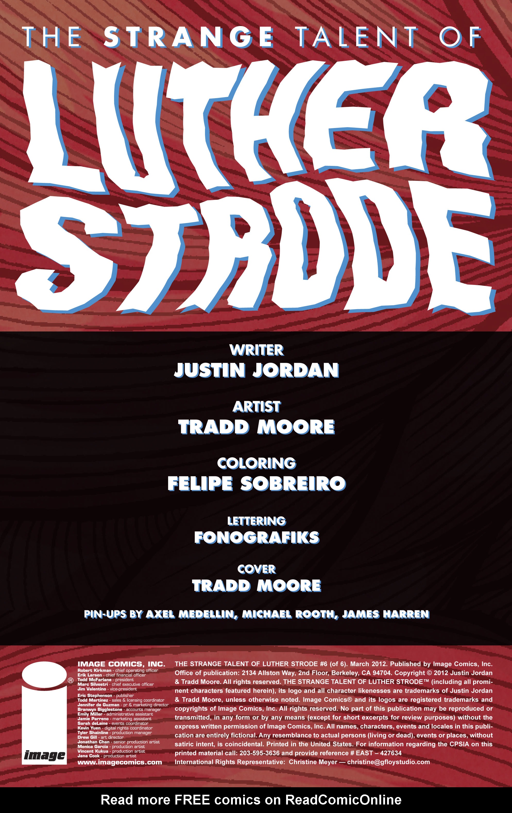 The Strange Talent of Luther Strode Issue #6 - Page 2