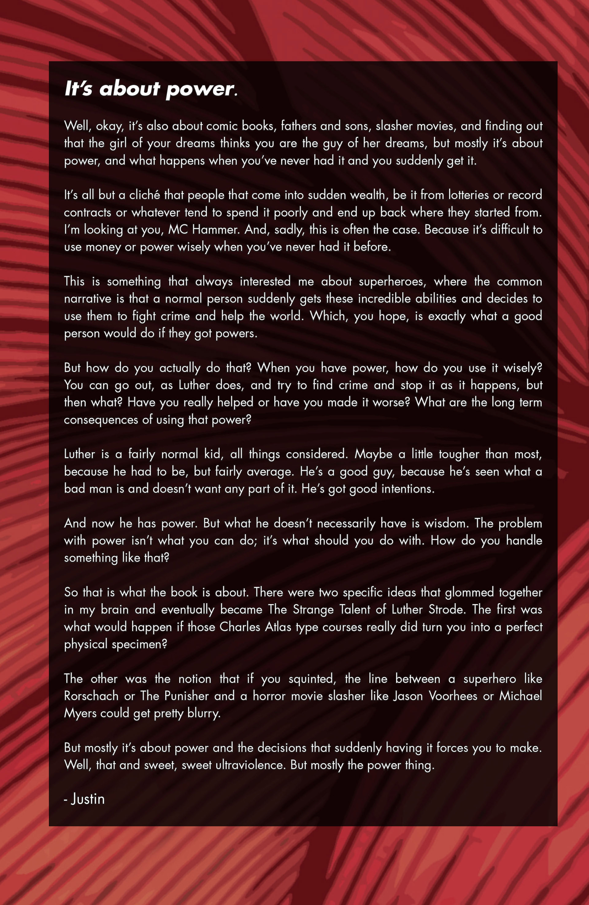 The Strange Talent of Luther Strode Issue #7 - Page 7
