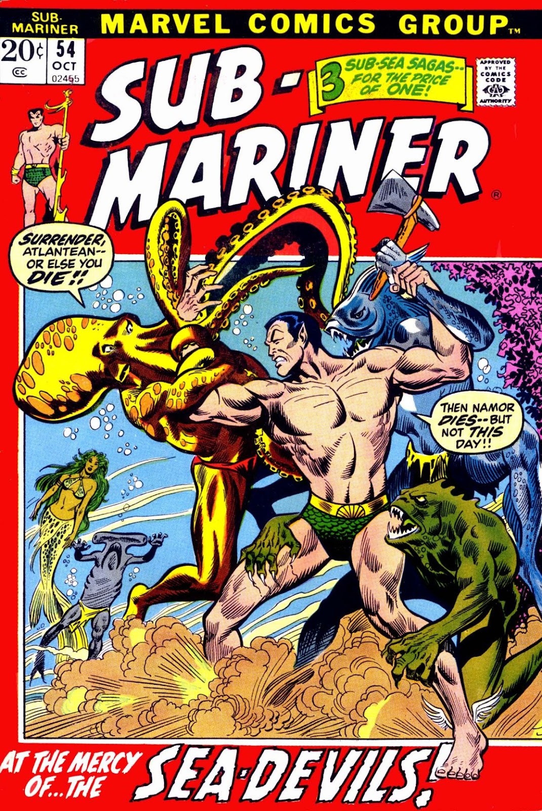 The Sub-Mariner Issue #54 - Page 1
