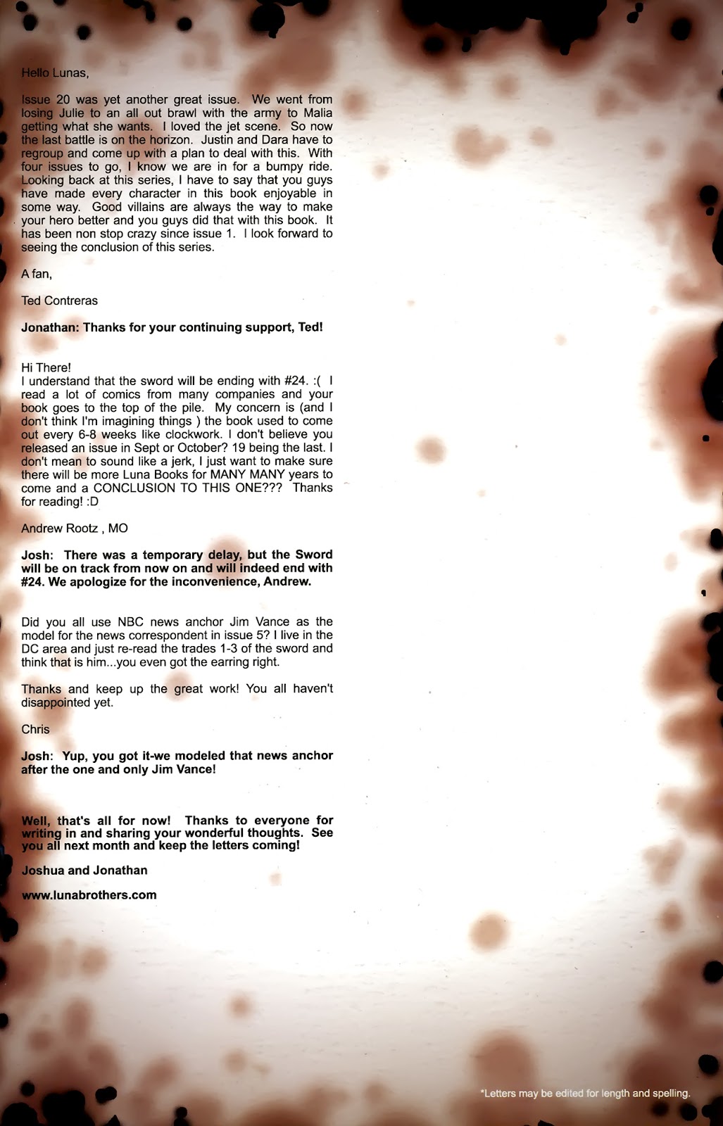 The Sword Issue #21 - Page 27