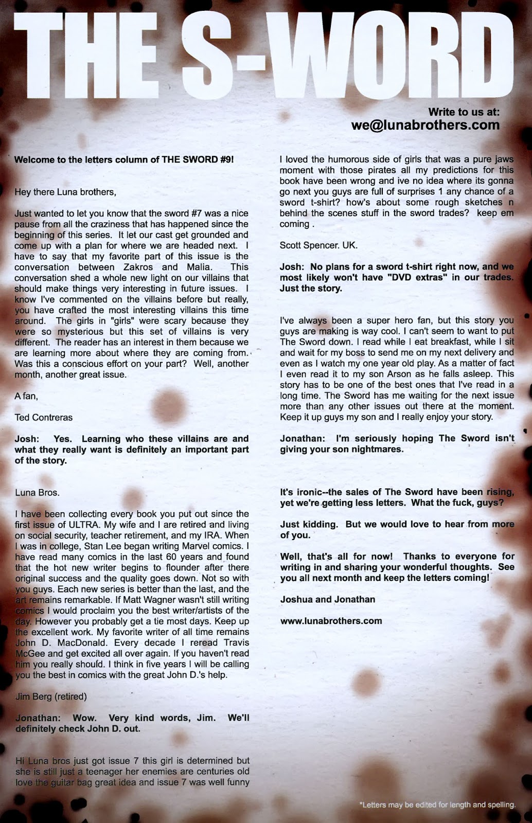 The Sword Issue #9 - Page 25