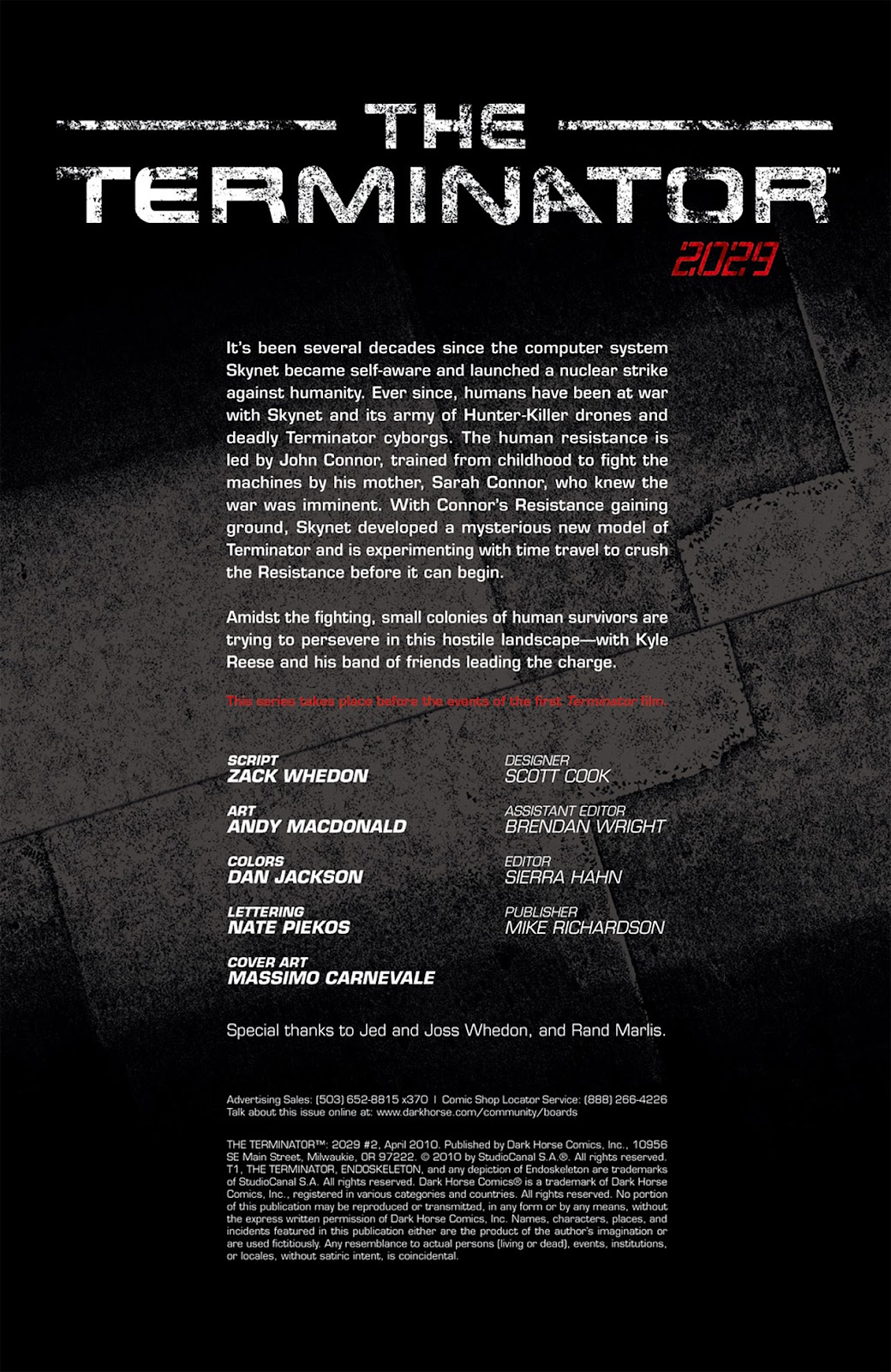 The Terminator 2029 Issue #2 - Page 2