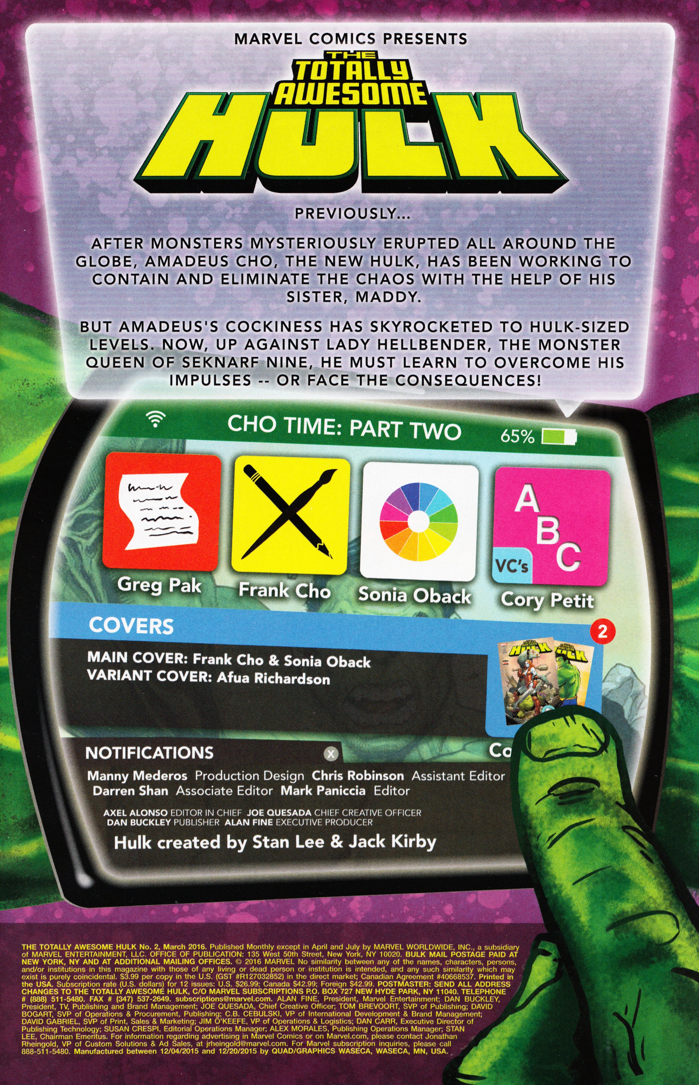 Totally Awesome Hulk Issue #2 - Page 4