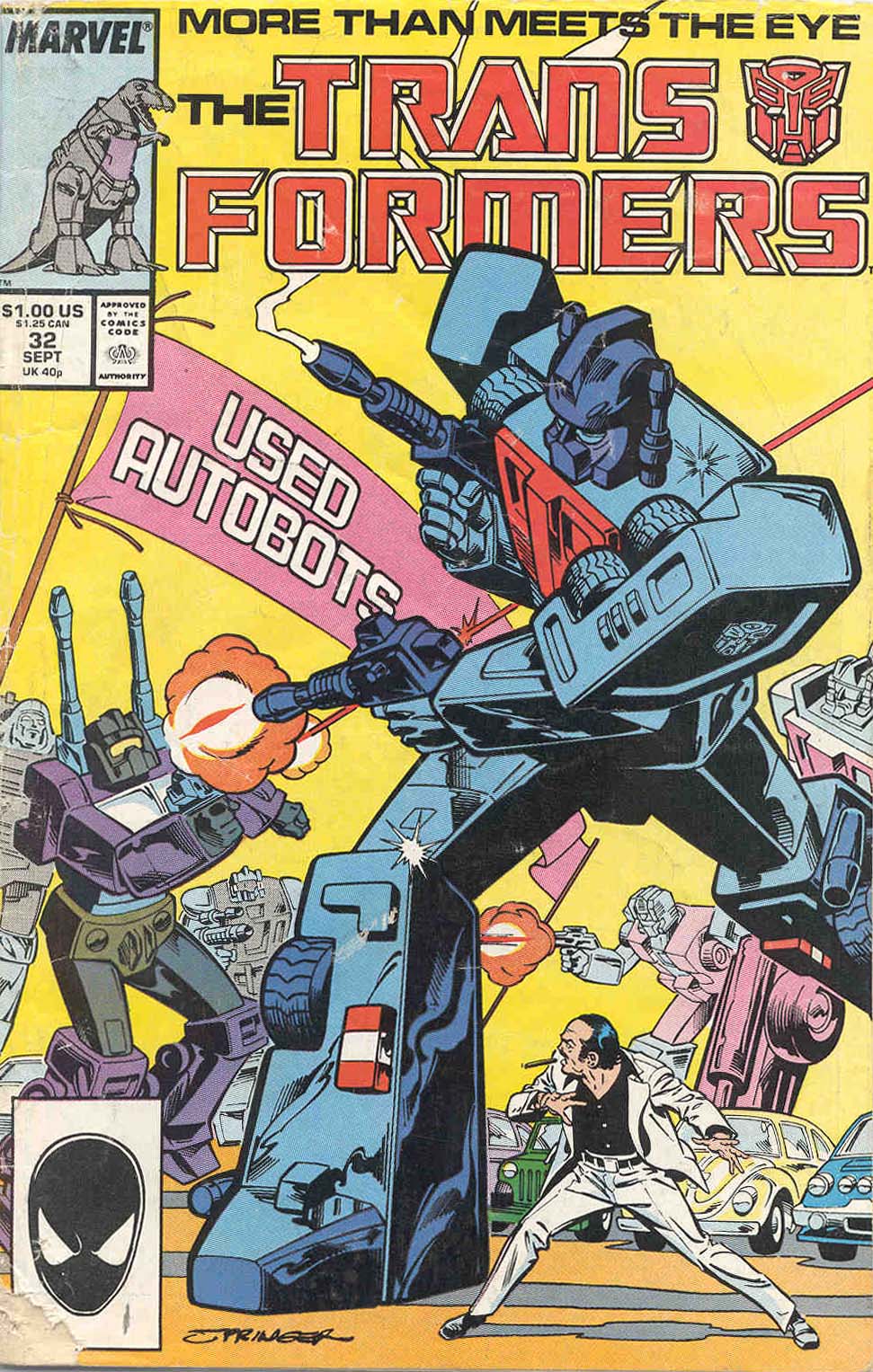 The Transformers (1984) Issue #32 - Page 1