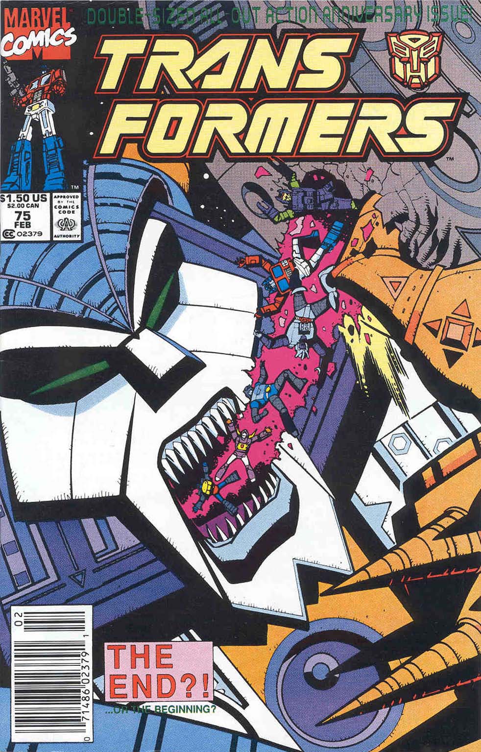 The Transformers (1984) Issue #75 - Page 1