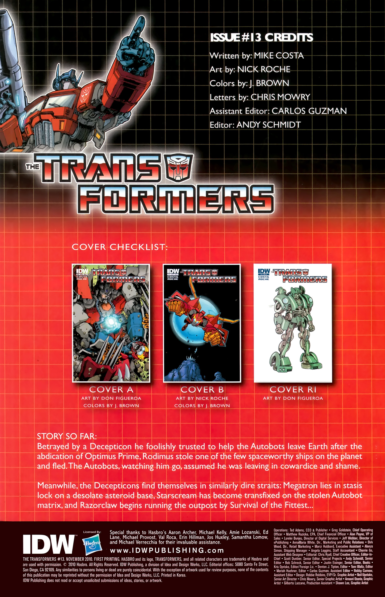The Transformers (2009) Issue #13 - Page 3