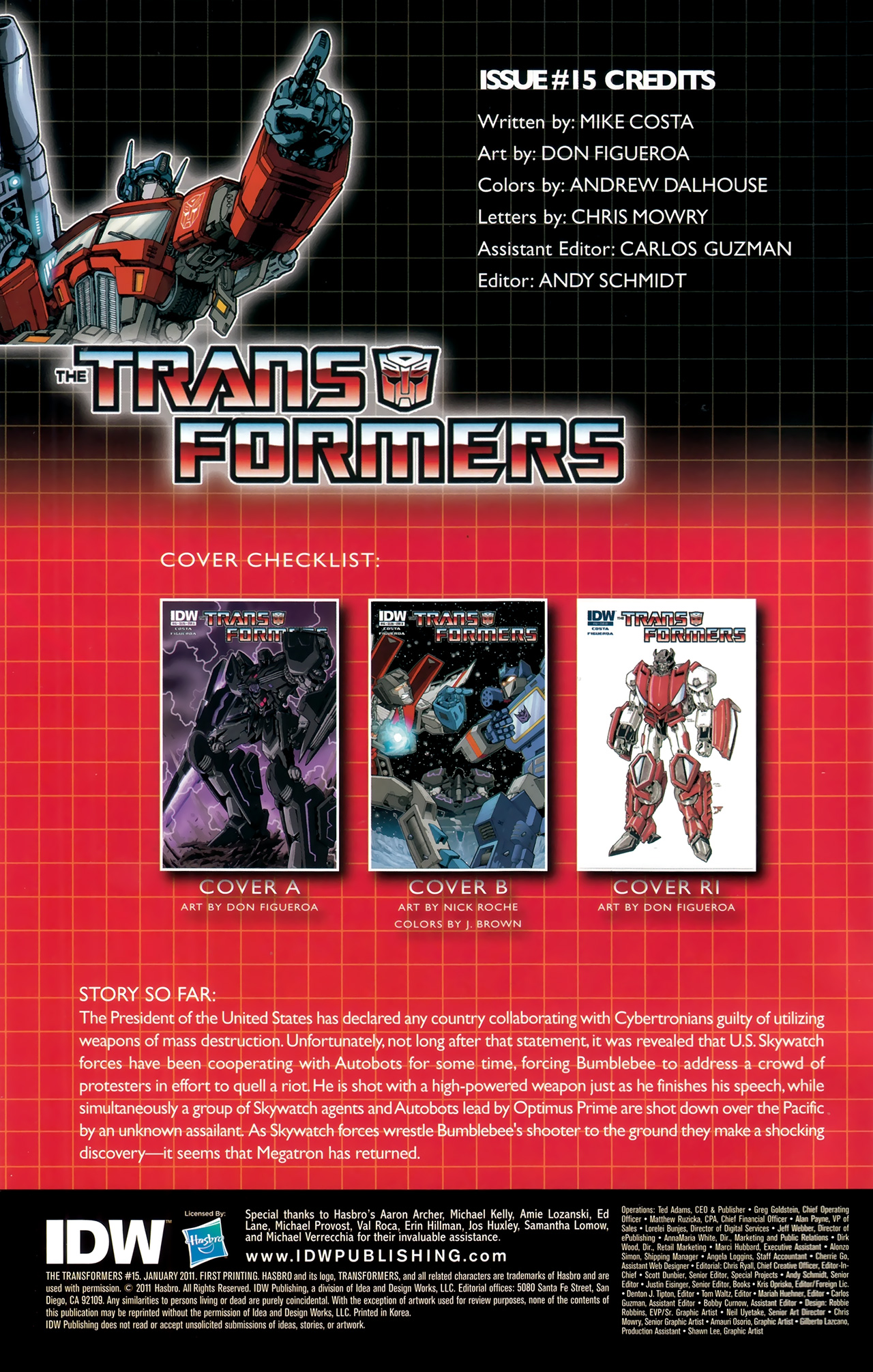 The Transformers (2009) Issue #15 - Page 3