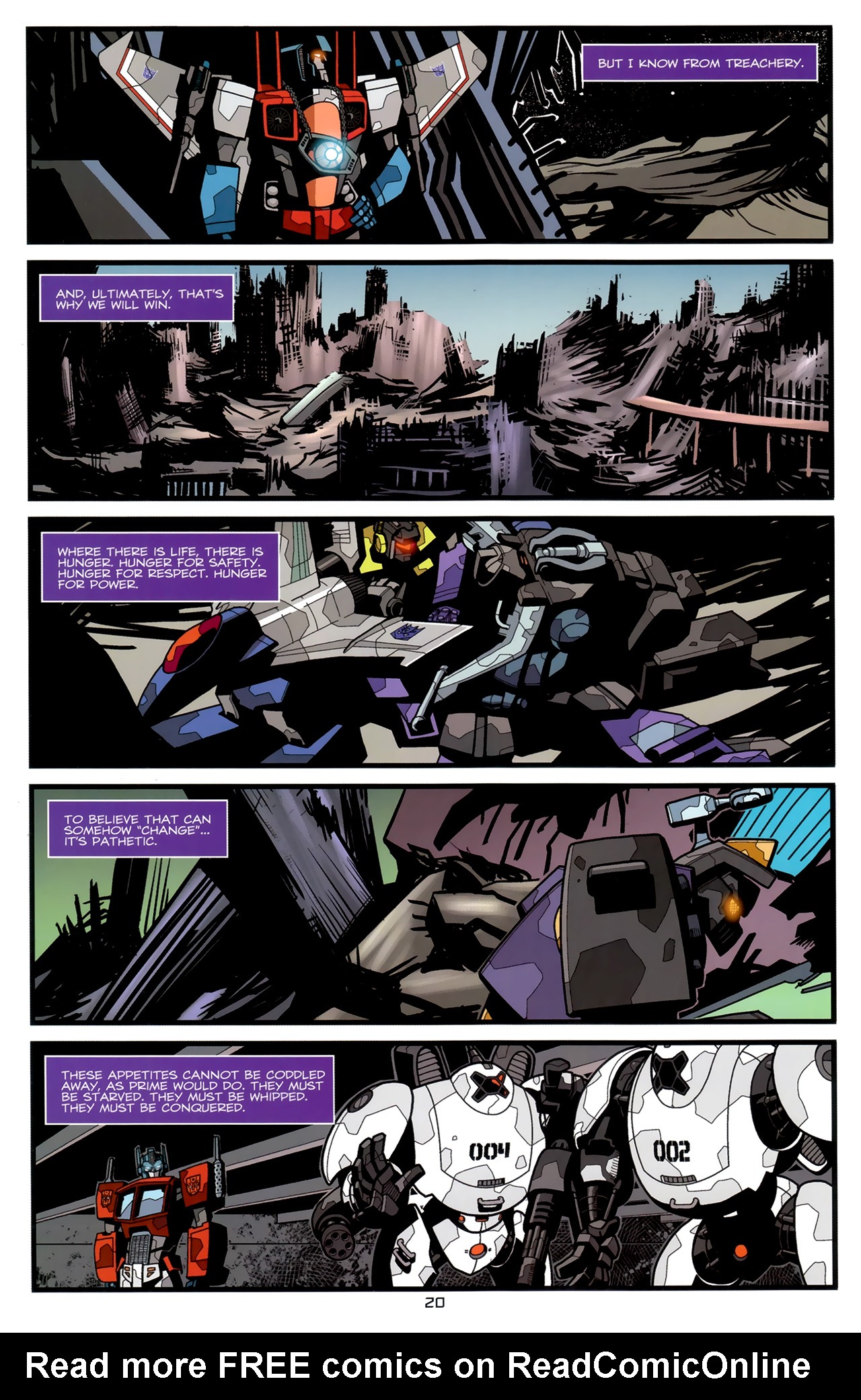 The Transformers (2009) Issue #7 - Page 23