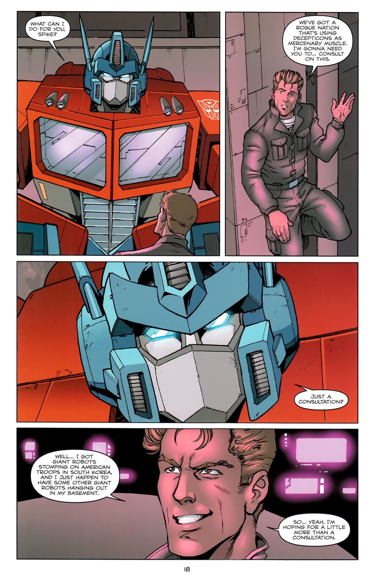 The Transformers (2009) Issue #9 - Page 21