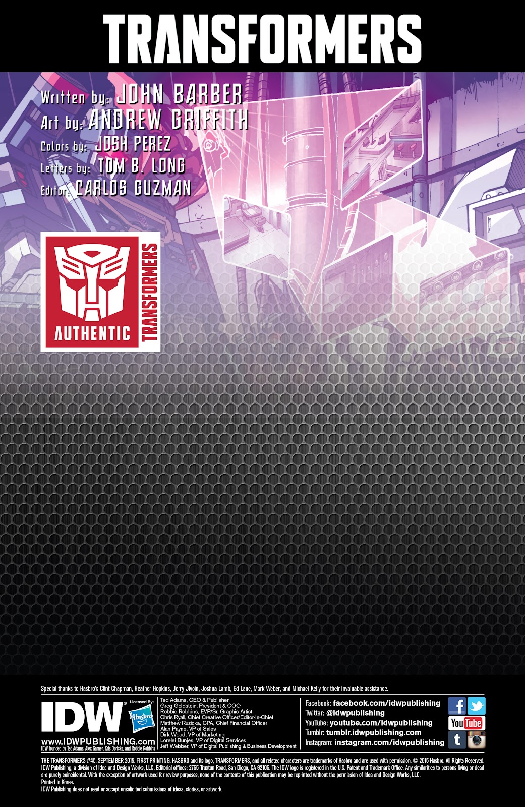 The Transformers (2014) Issue #45 - Page 4