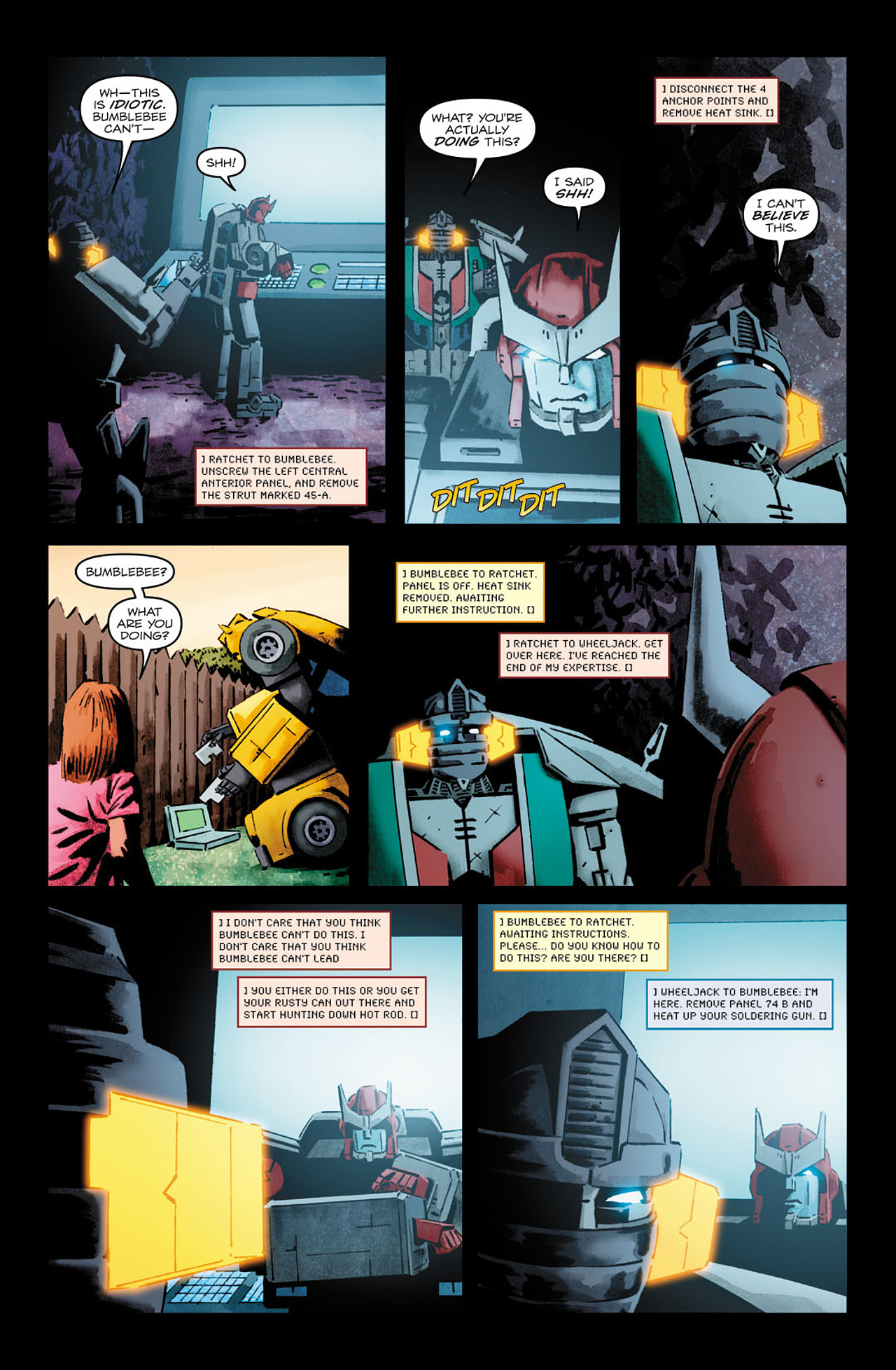 The Transformers: Bumblebee Issue #3 - Page 22
