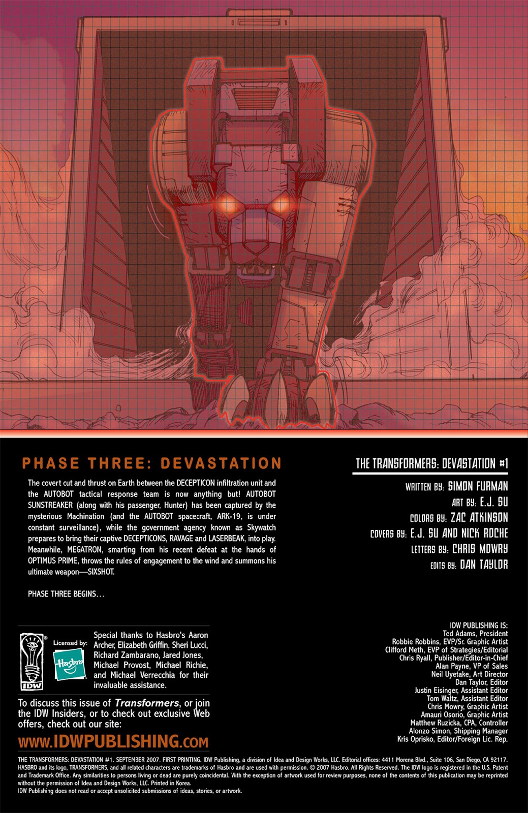 The Transformers: Devastation Issue #1 - Page 4