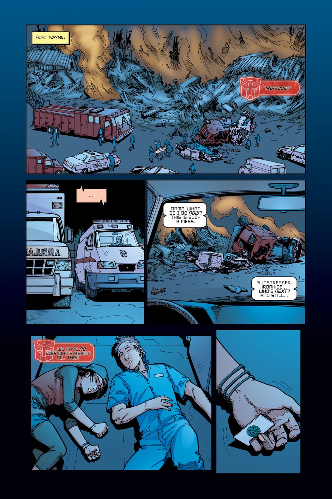 The Transformers: Escalation Issue #6 - Page 24