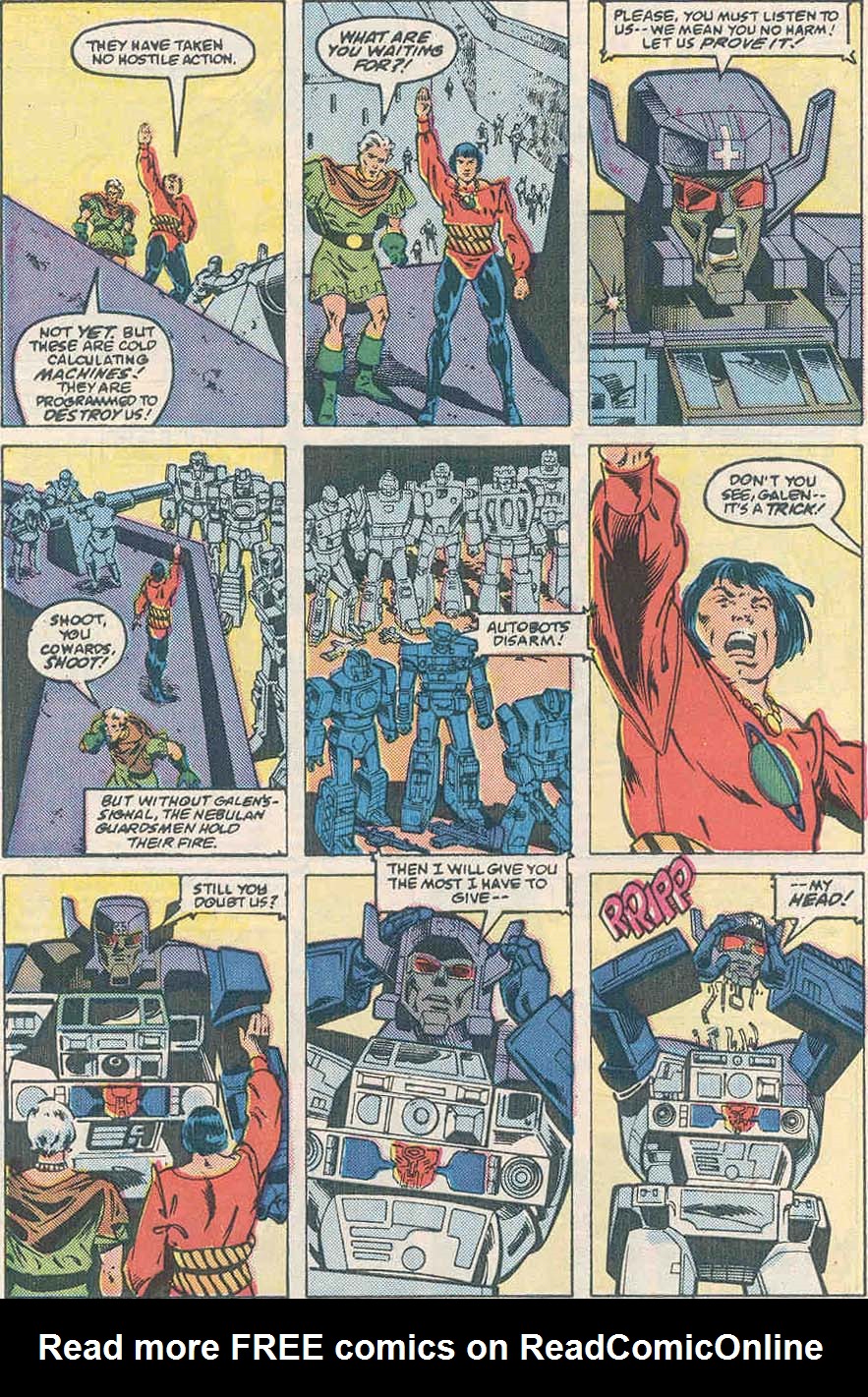 The Transformers: Headmasters Issue #1 - Page 23