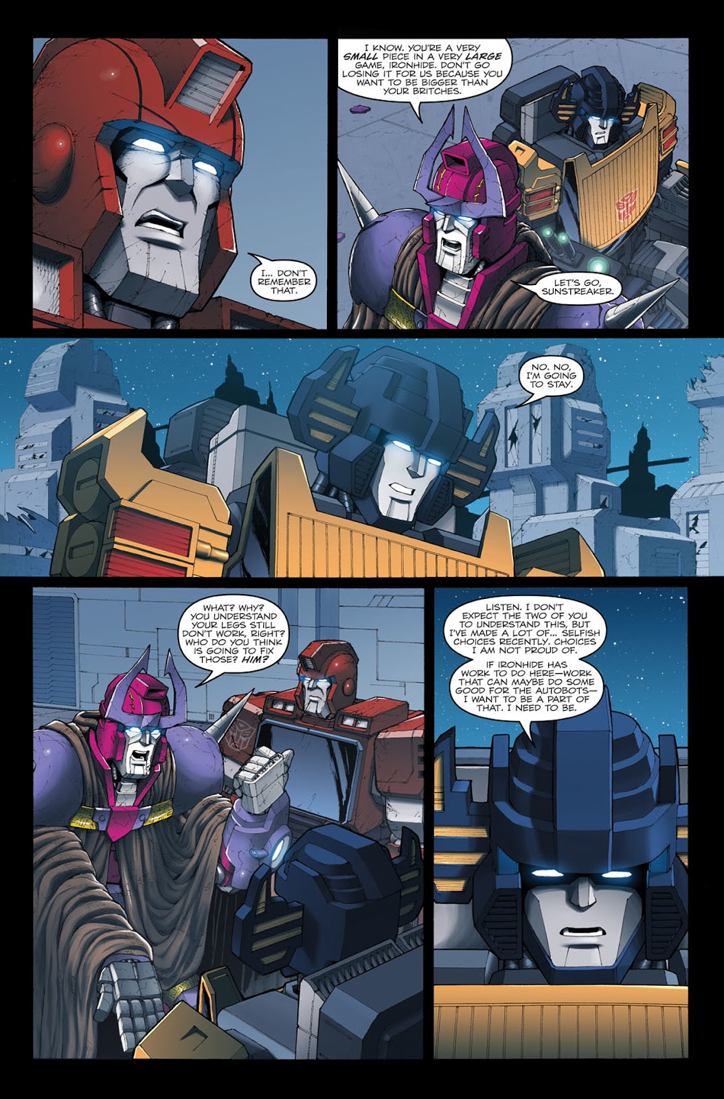 The Transformers: Ironhide Issue #4 - Page 21