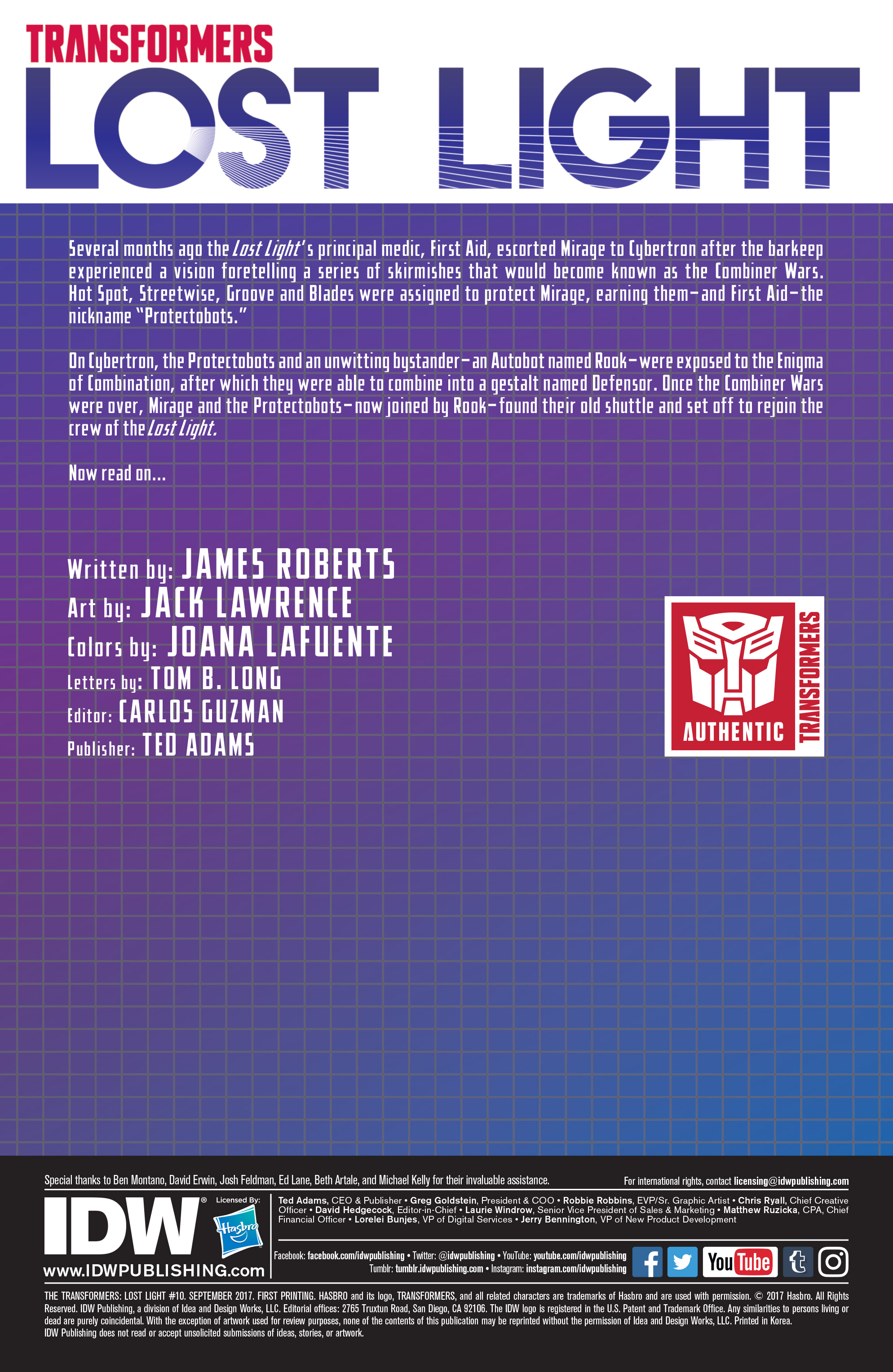 The Transformers: Lost Light Issue #10 - Page 2
