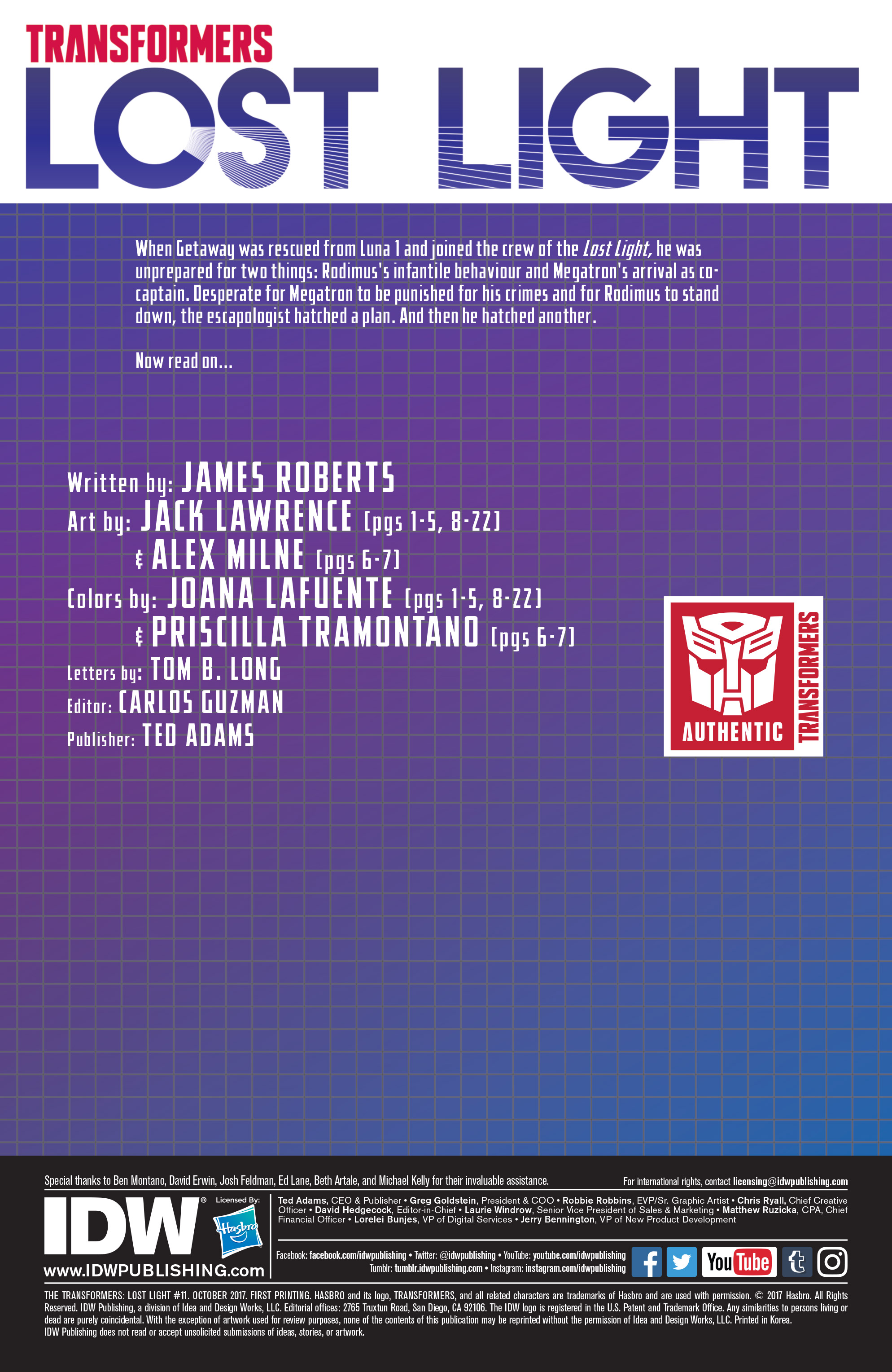 The Transformers: Lost Light Issue #11 - Page 2