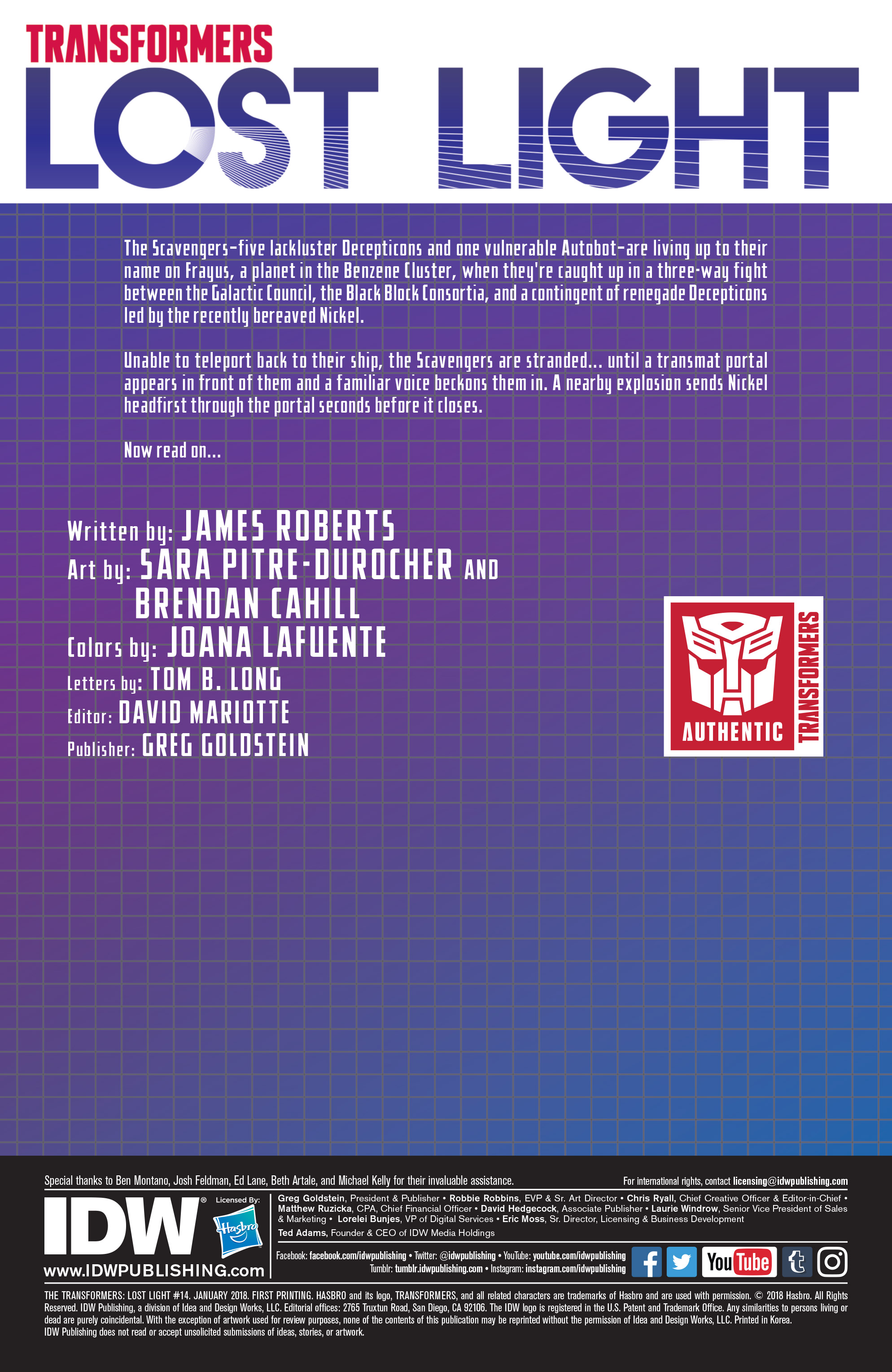 The Transformers: Lost Light Issue #14 - Page 2