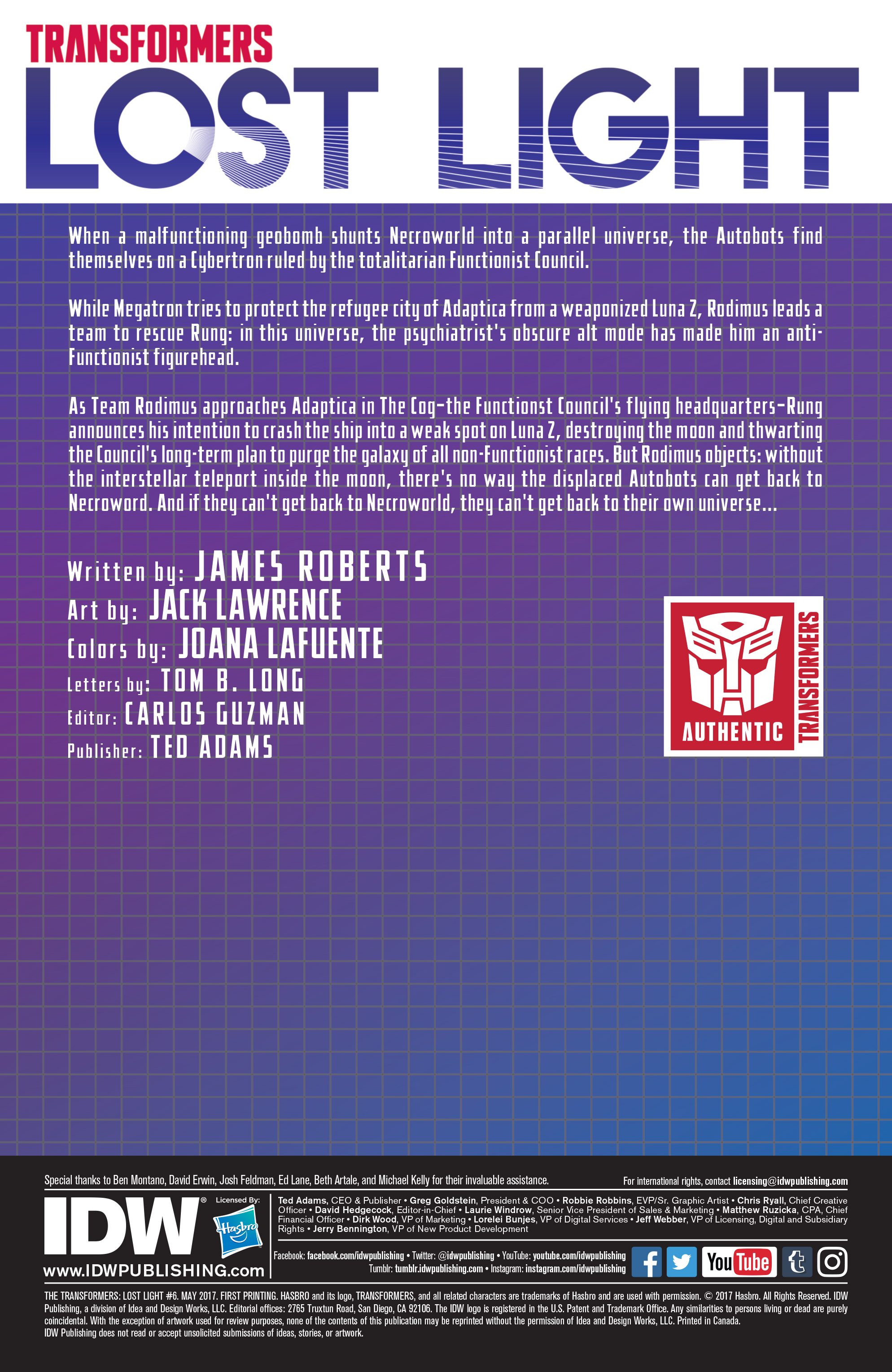 The Transformers: Lost Light Issue #6 - Page 2