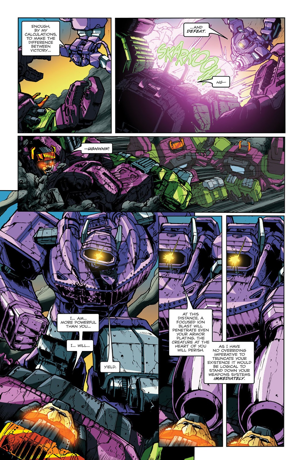 The Transformers: Maximum Dinobots Issue #5 - Page 11