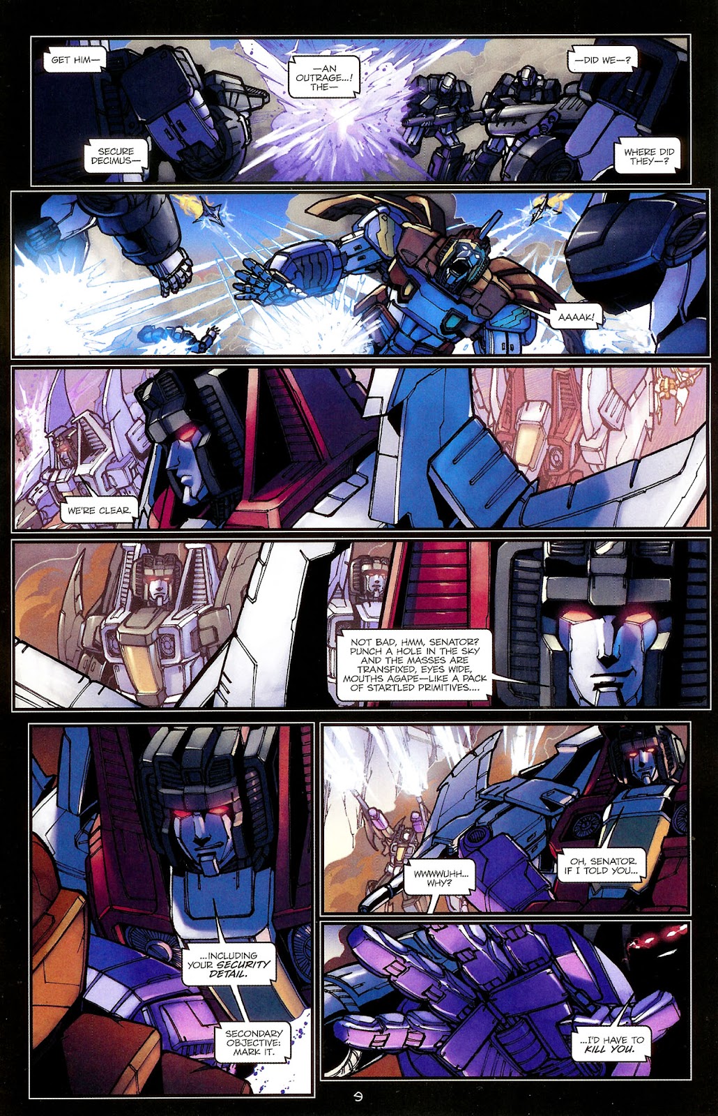 The Transformers Megatron Origin Issue #3 - Page 12