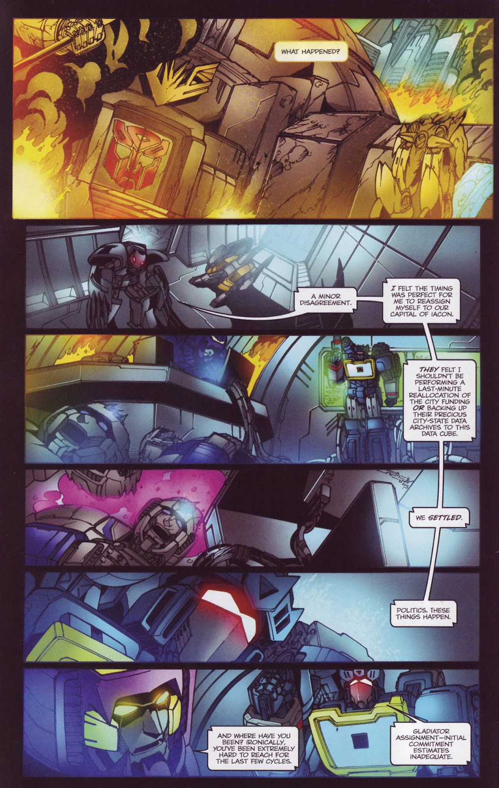 The Transformers Megatron Origin Issue #4 - Page 15