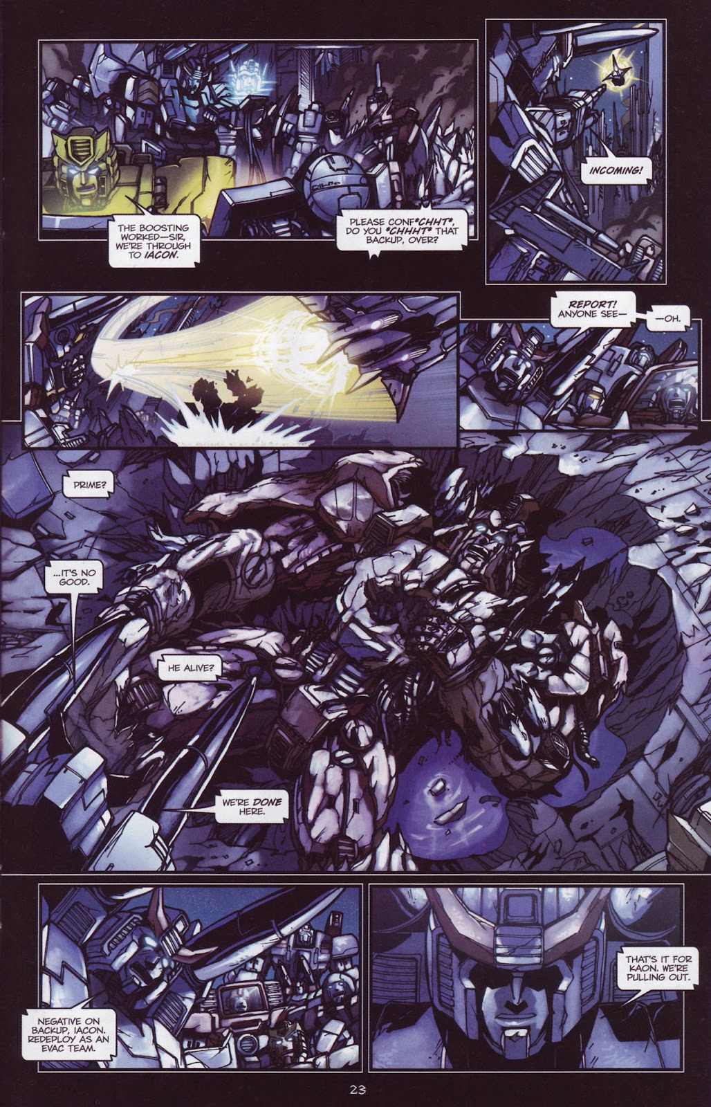 The Transformers Megatron Origin Issue #4 - Page 26