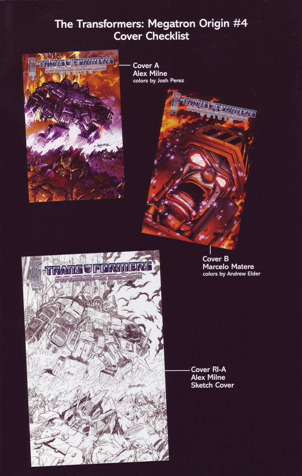 The Transformers Megatron Origin Issue #4 - Page 36