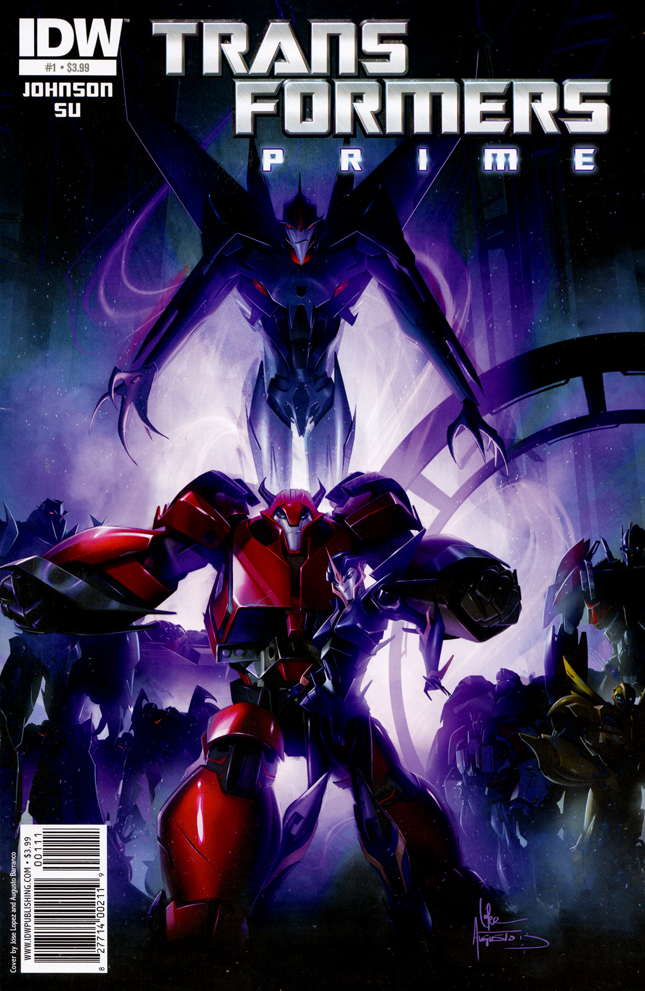 The Transformers: Prime Issue #1 - Page 1